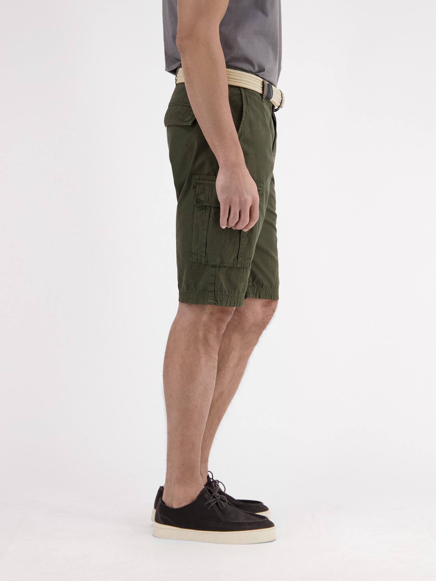 LERROS Bermudas Cargobermuda inklusive Gürtel (Set)