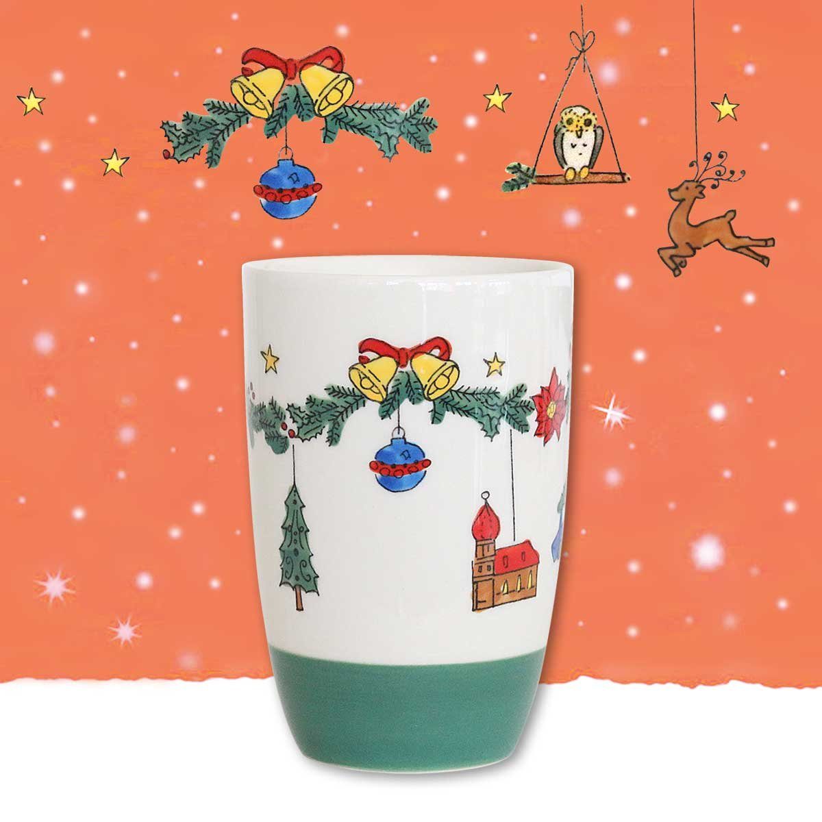 Mila Becher Keramik-Designbecher, Weihnachtszauber, Mila Keramik