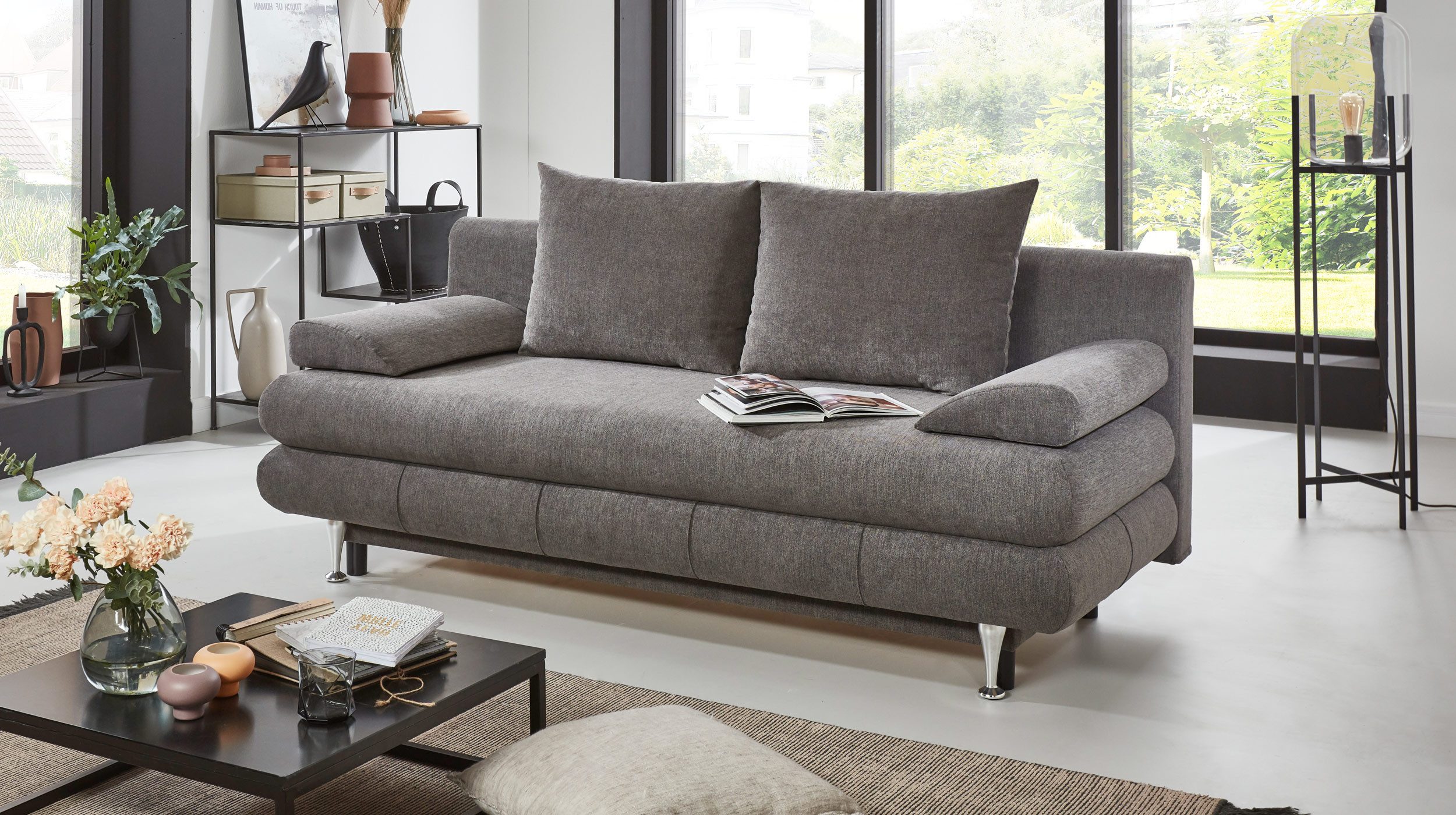 Die Möbelfundgrube® Schlafsofa BENFELD 196 cm günstig online kaufen