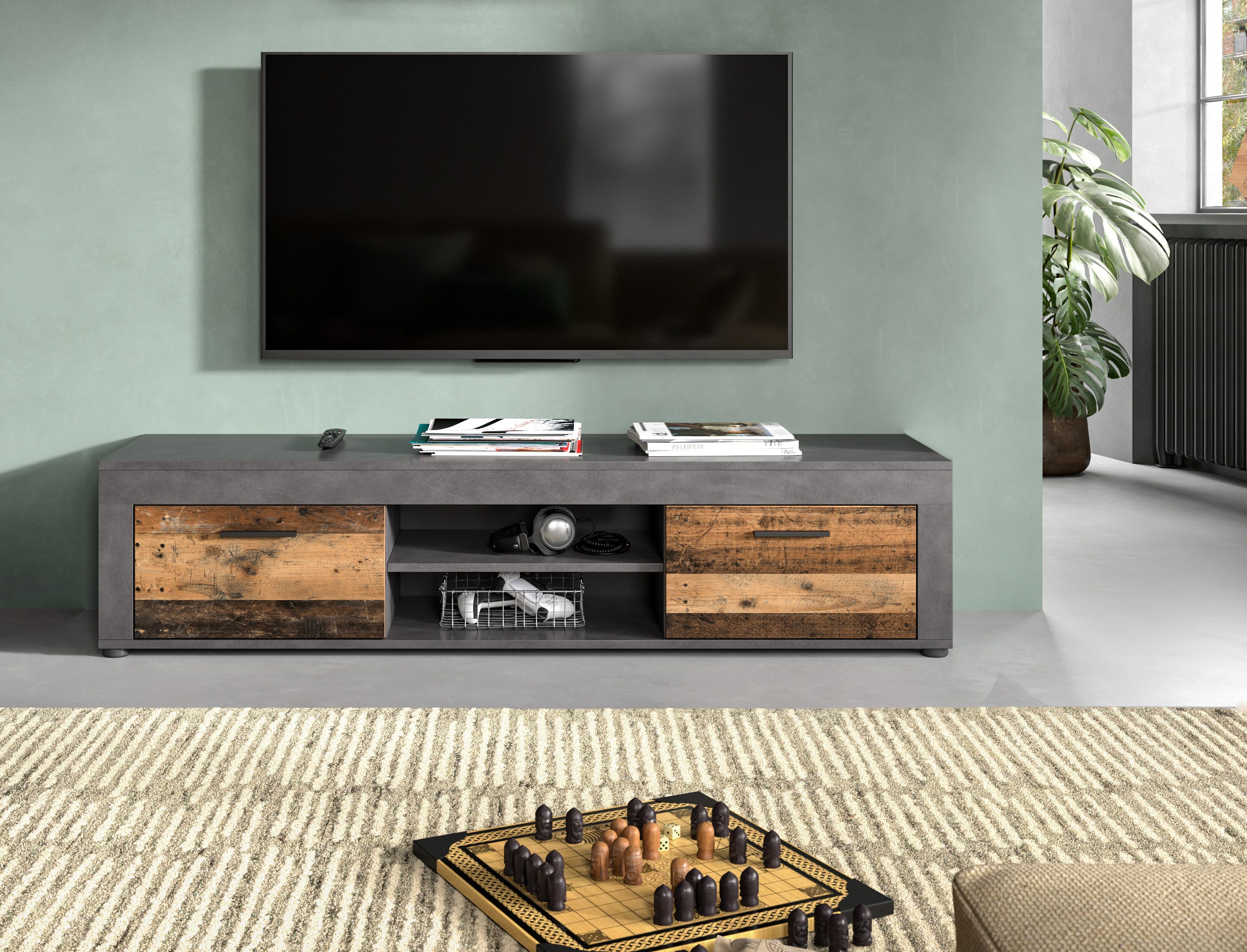 INOSIGN Lowboard Aosta, Breite 160 cm, in verschiedenen Farbausführungen, m günstig online kaufen