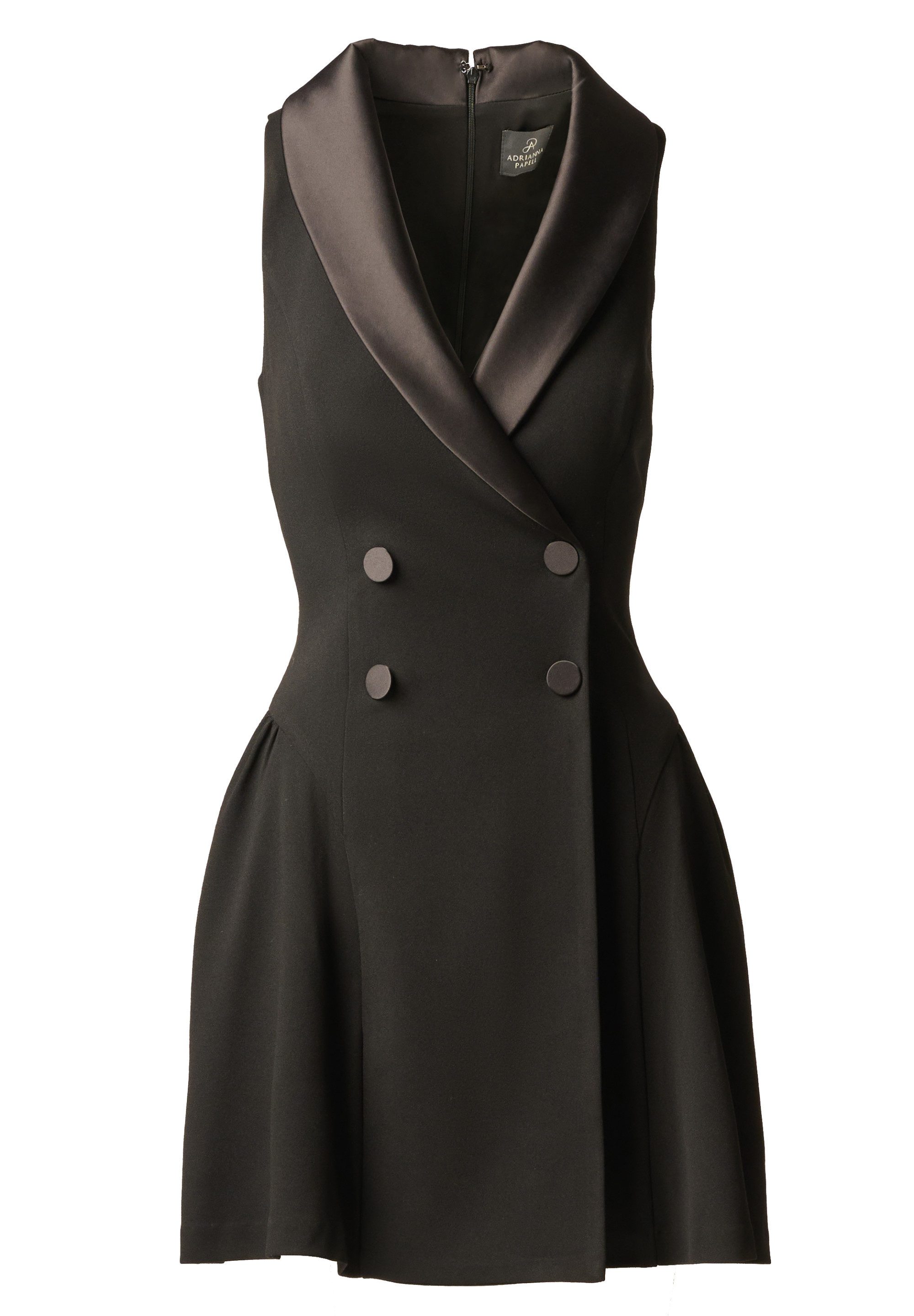 Adrianna Papell Abendkleid Tuxedo Mini Dress Schickes, elegantes und vielseitiges Minikleid – Bild 2 von 5
