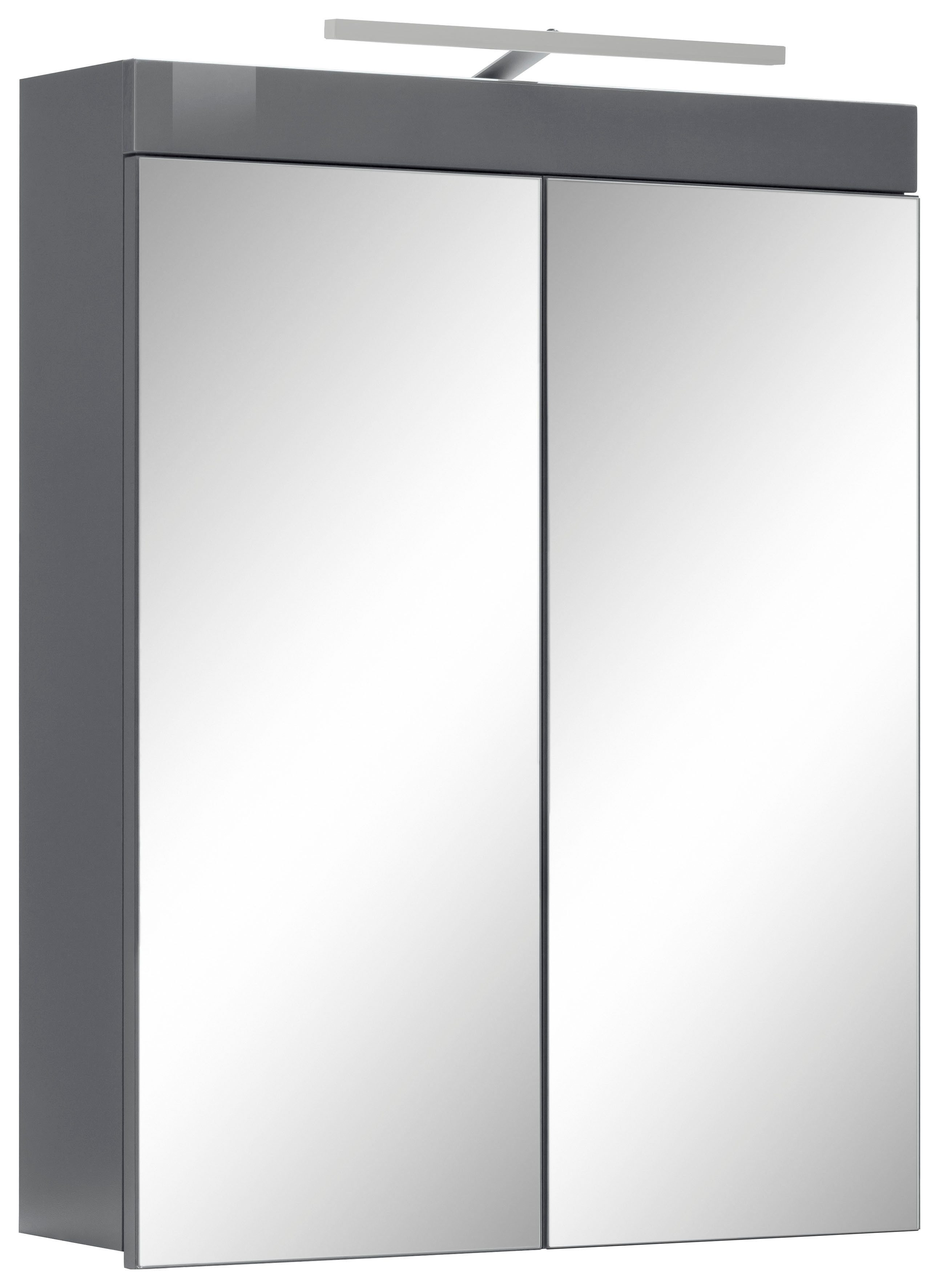 welltime Spiegelschrank Avena Spiegelschrank wahlweise mit Beleuchtung - (B/T/H) 60/17/77 cm