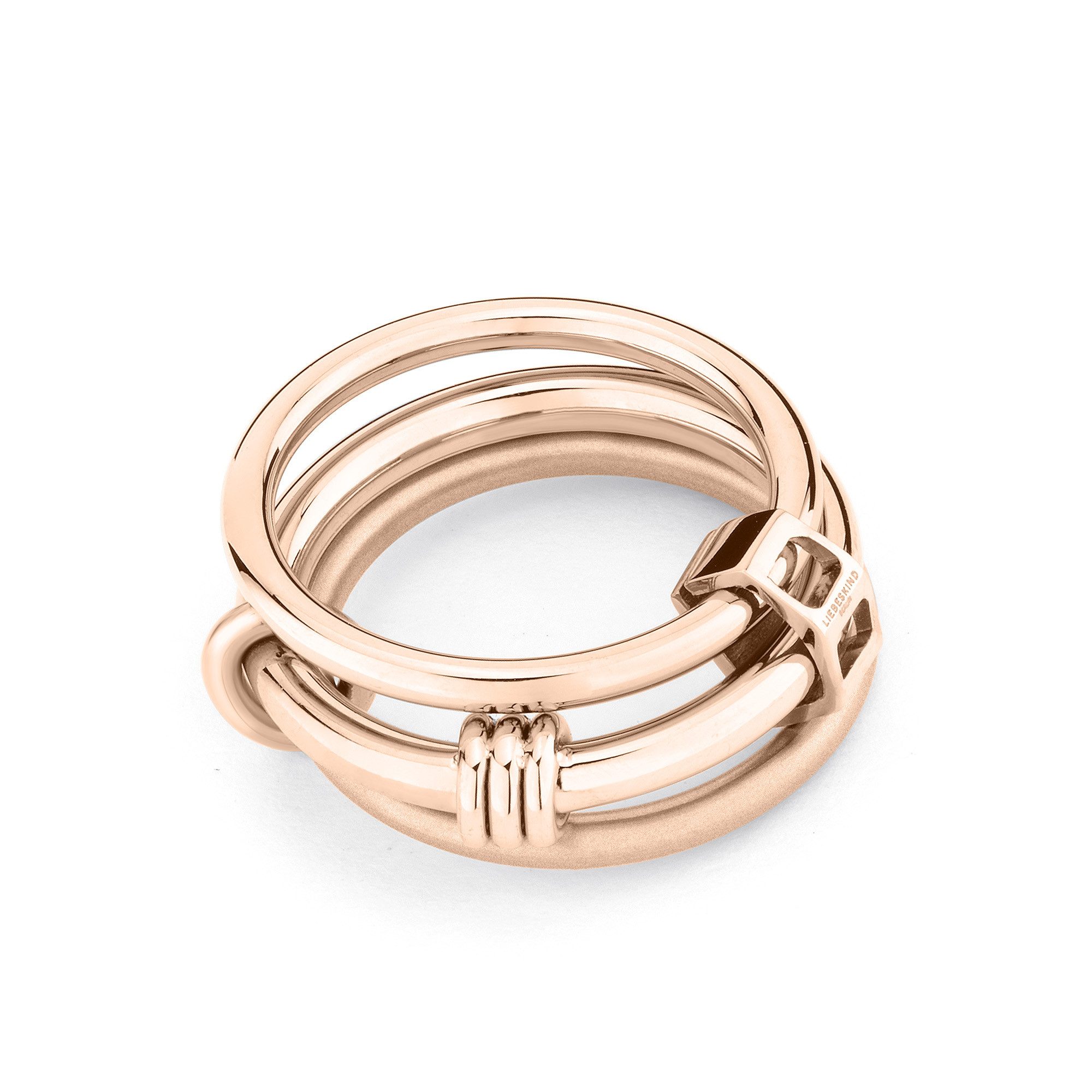 Liebeskind Berlin Fingerring The Layer-Ring Edelstahl