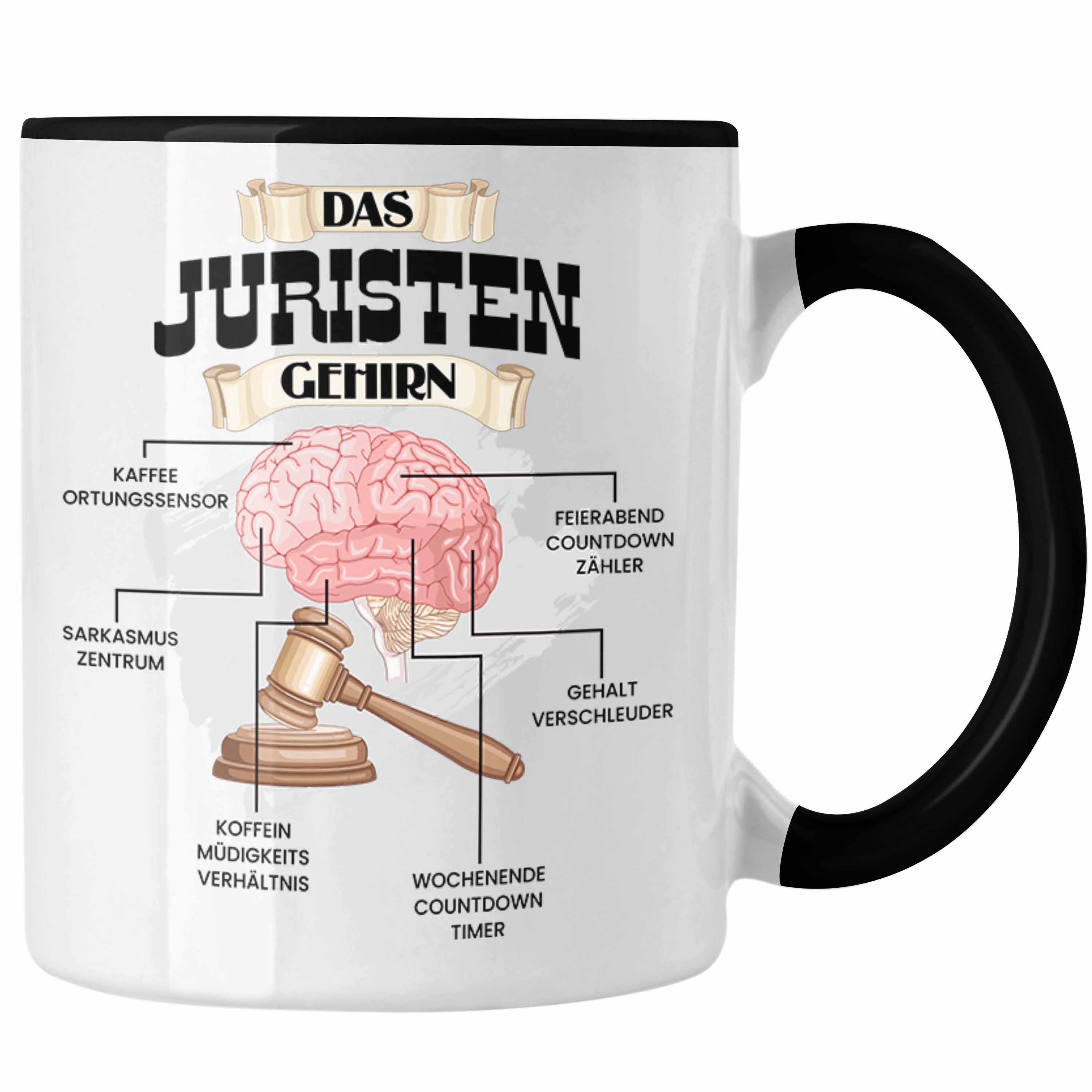 Trendation Tasse Trendation Jura Geschenk Lustiges Schwarz Tasse Spruch B Gesetz - Juristen für