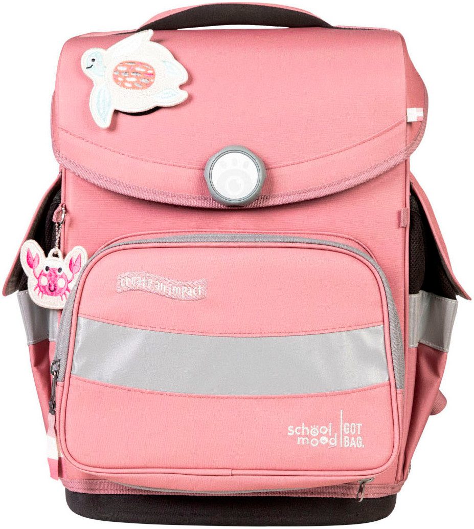 SCHOOL-MOOD® Schulranzen Timeless Pro (Set, 6-tlg)