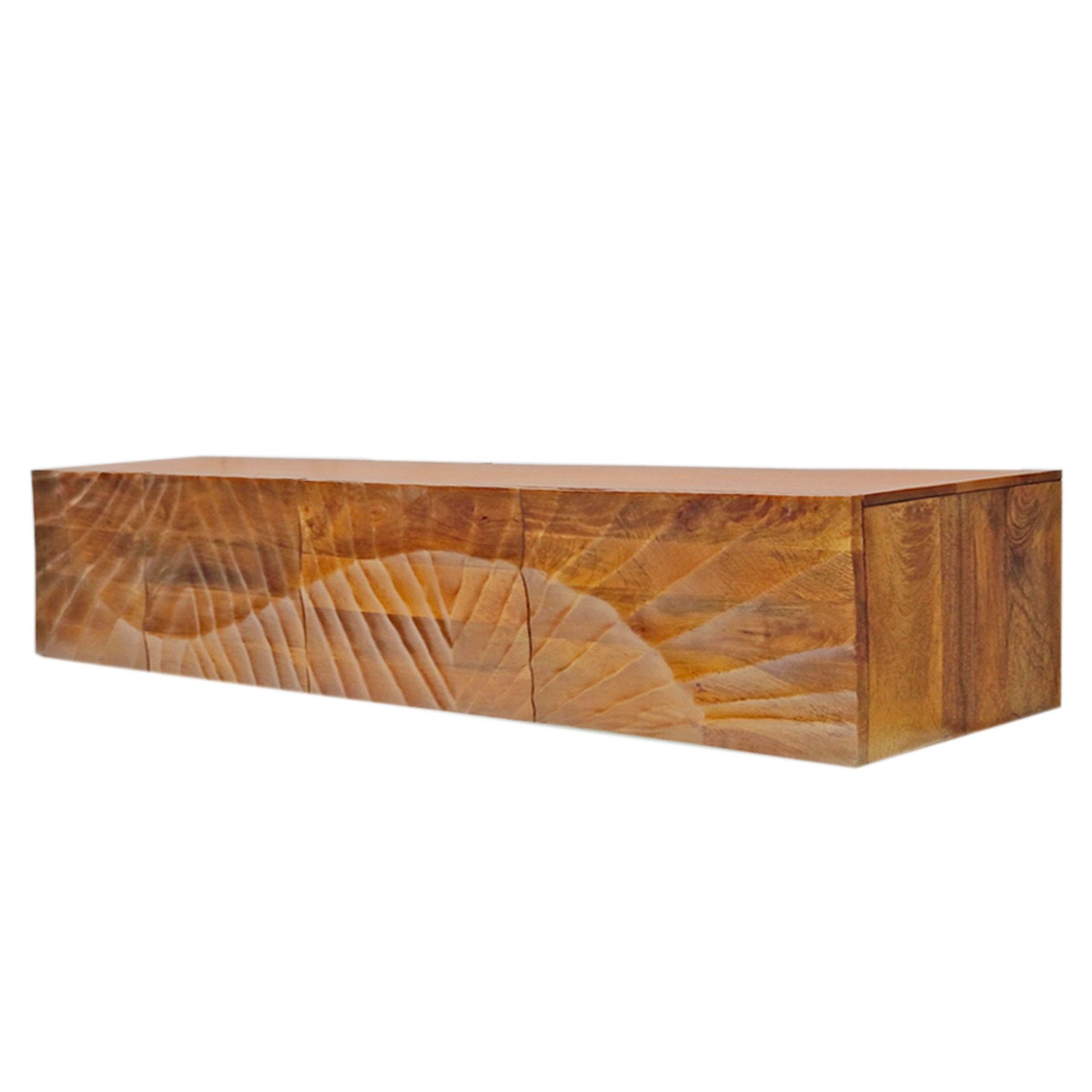 riess-ambiente TV-Board SCORPION 200cm braun Mangoholz günstig online kaufen