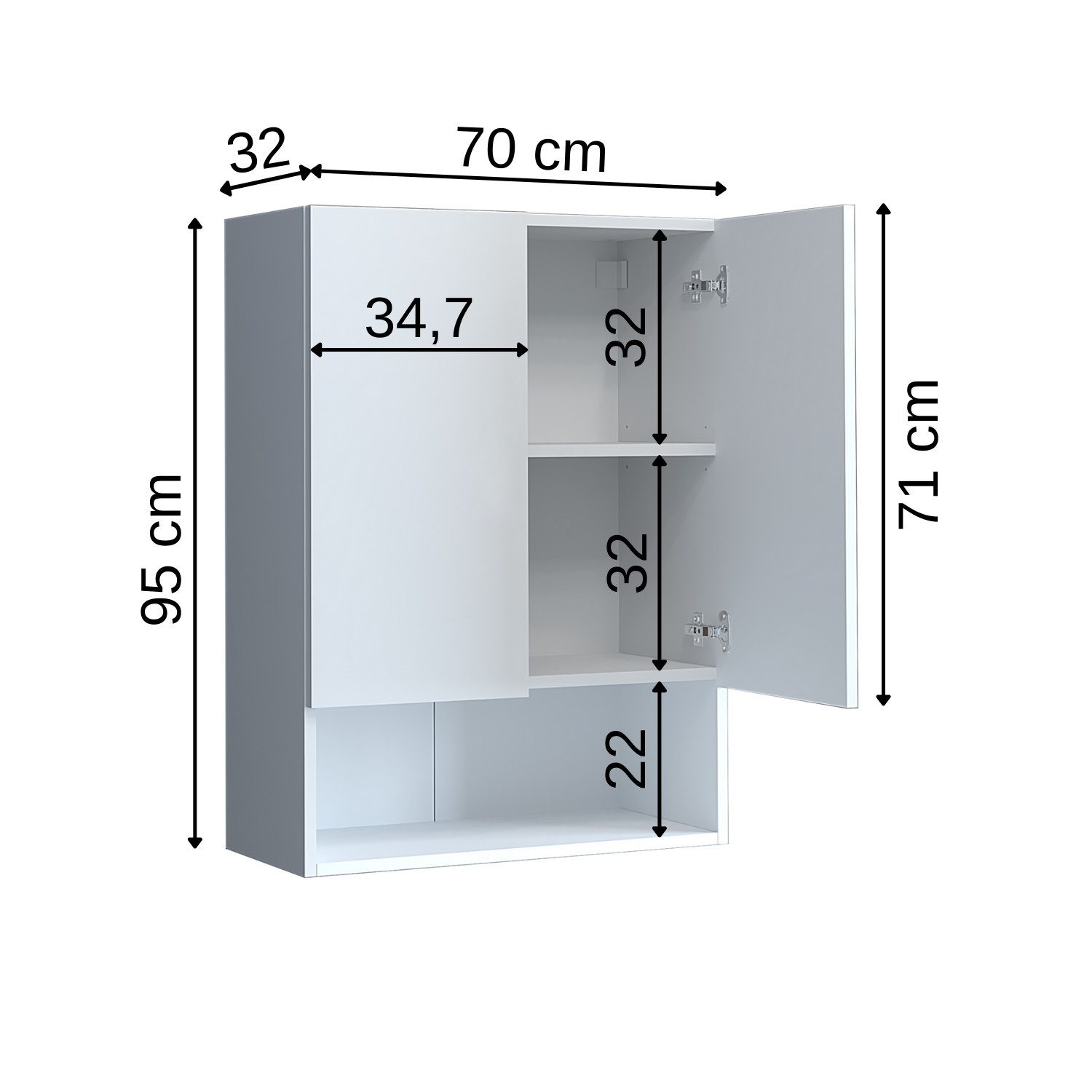 Roomart Waschmaschinenumbauschrank MK3-UM2-UM01 (Waschmaschinenschrank Badr günstig online kaufen