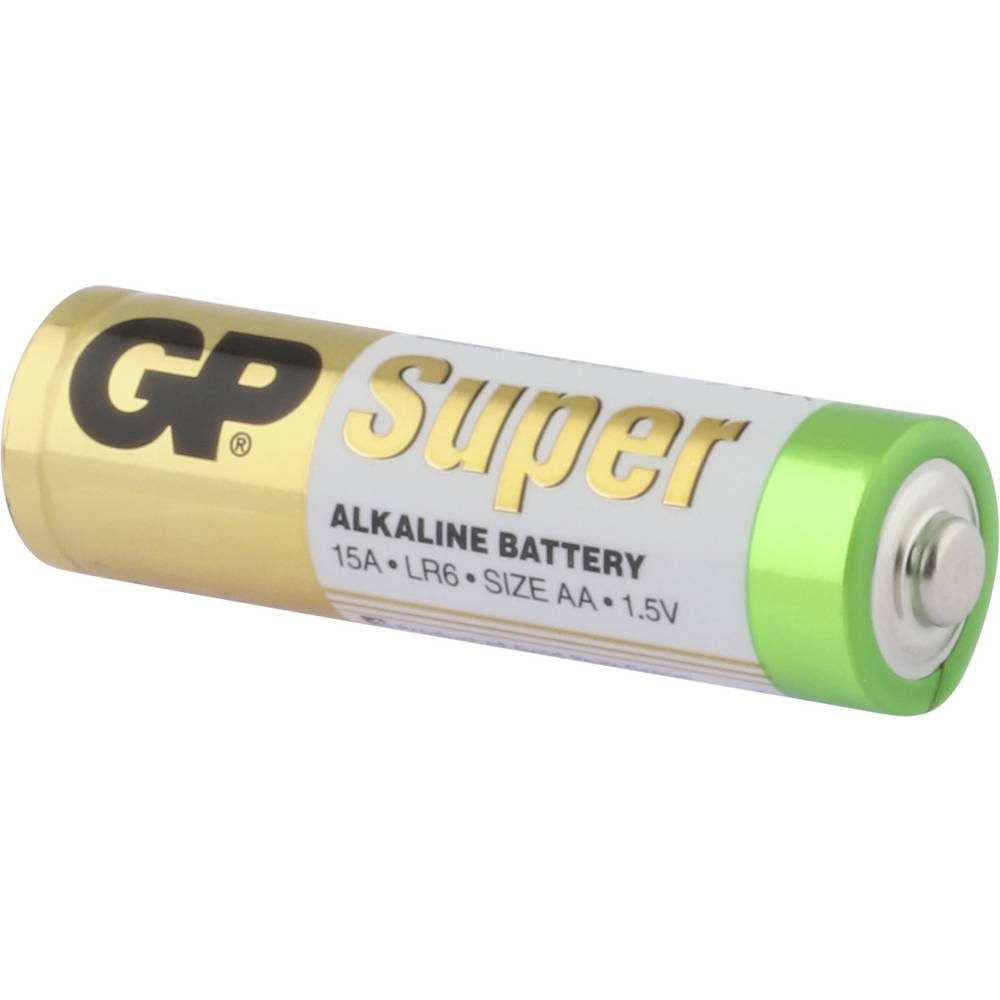 Gp Alkaline Batterien AA Mignon, LR06, 1.5V, mit neuer GPSUP15A984S40 Batterie
