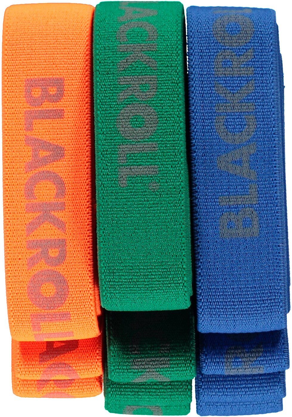 Blackroll Massagerolle BLACKROLL(R) SUPER BAND SET ORANGE, GREEN, BLUE