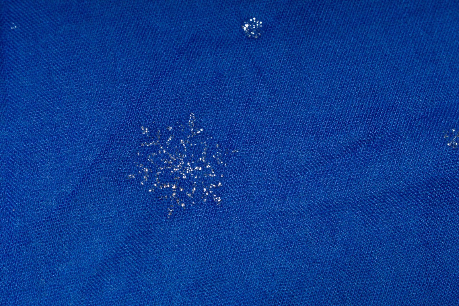 styleBREAKER Loop Loop mit glitzerndem Schneeflocken günstig online kaufen