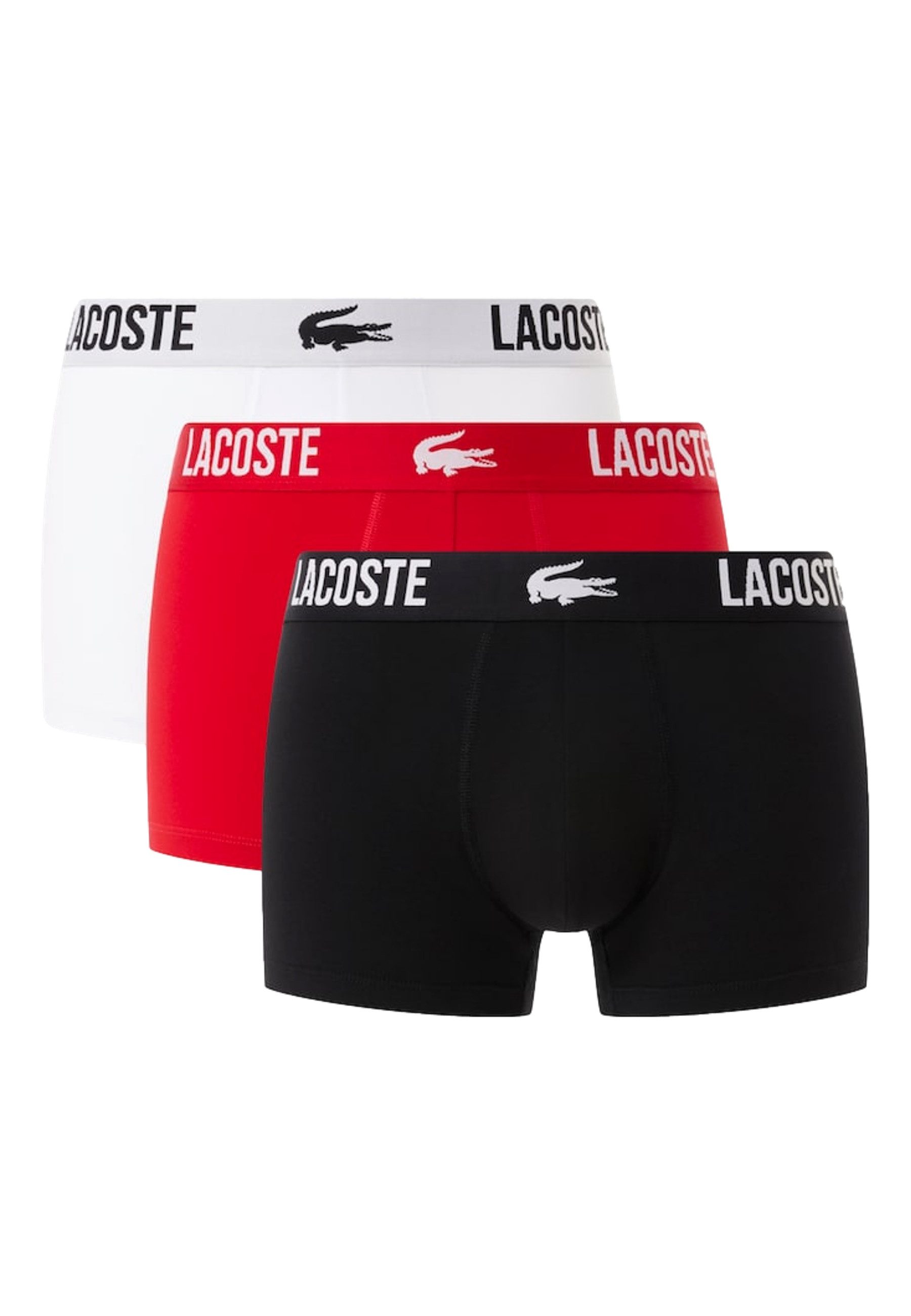 Lacoste Boxershorts Boxershorts Unterhosen 3-Pack (3-St) günstig online kaufen