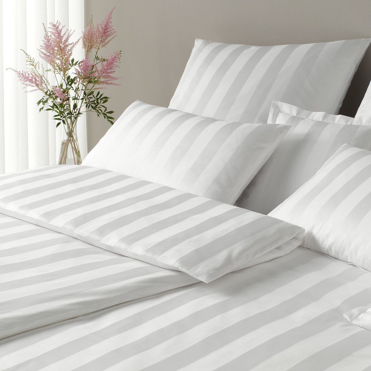 Elegante Bettwäsche Noblesse, Mako Satin, 2 günstig online kaufen