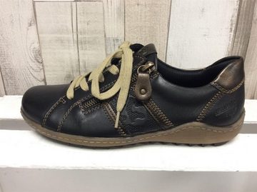 Remonte Remonte Damen Schnürschuh schwarz, seitlicher Reißverschluß, herausneh Schnürschuh