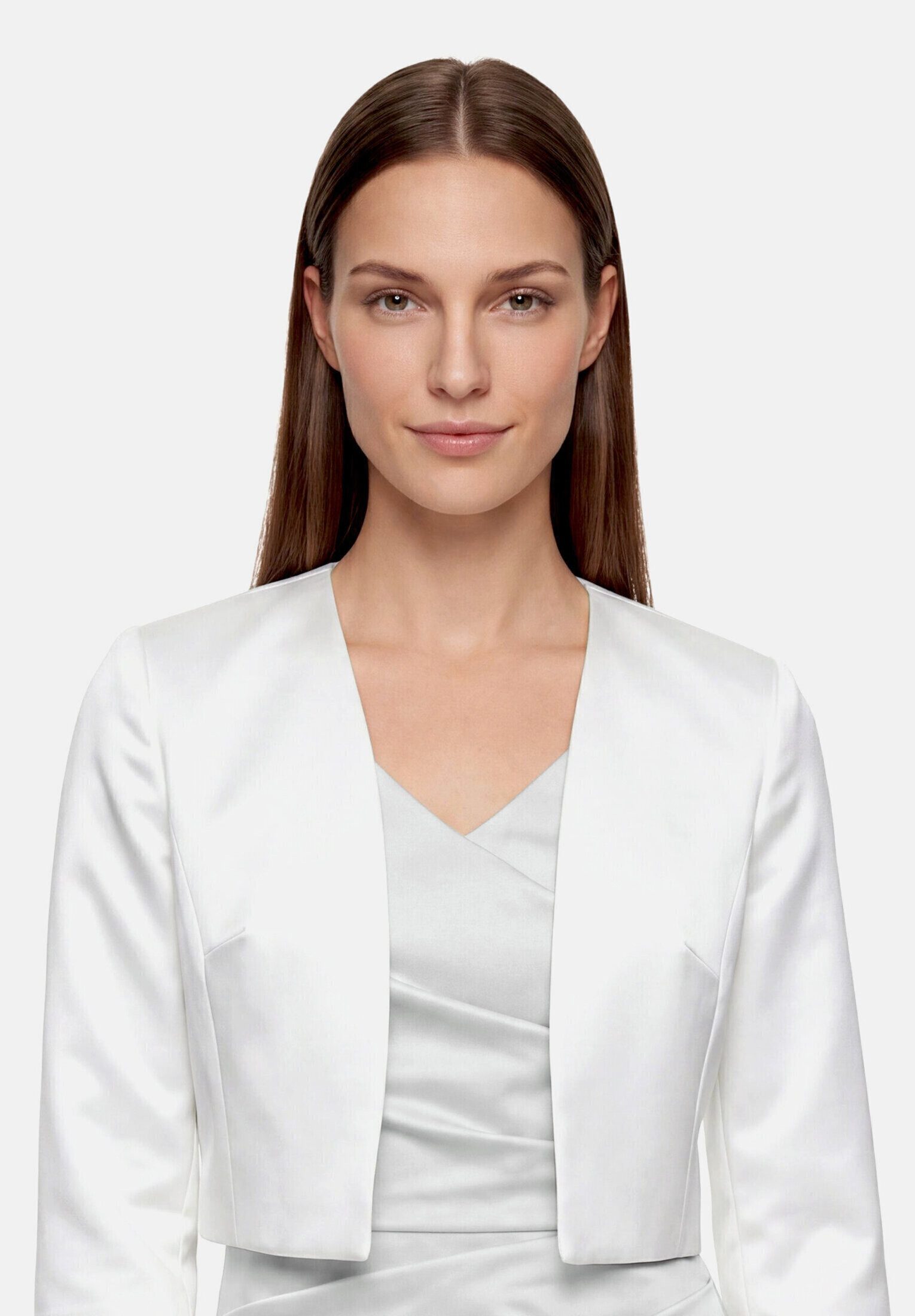 Vera Mont Bolerojacke Damen mit Kellerfalten