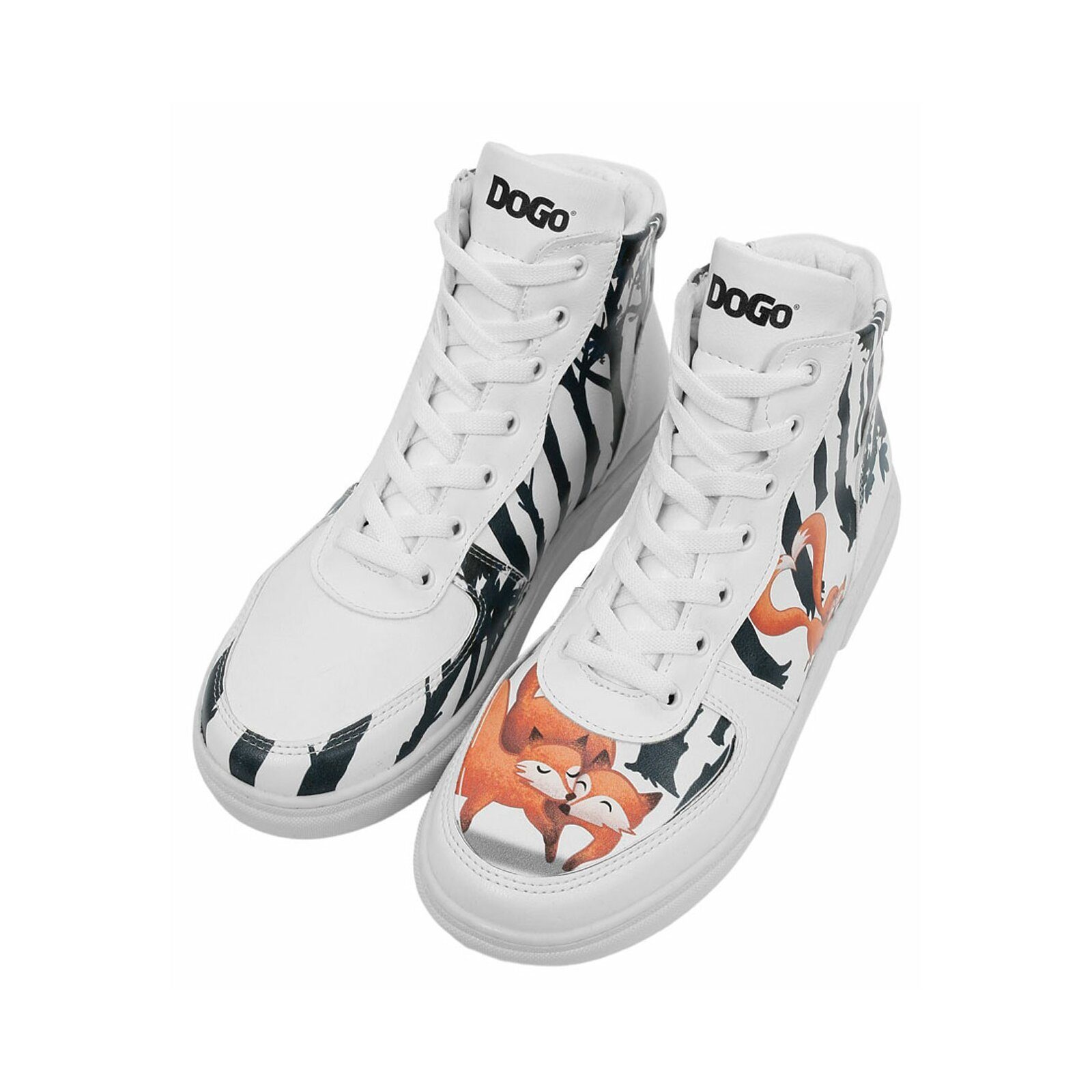 DOGO Ace Boots Stiefelette Vegan Orange