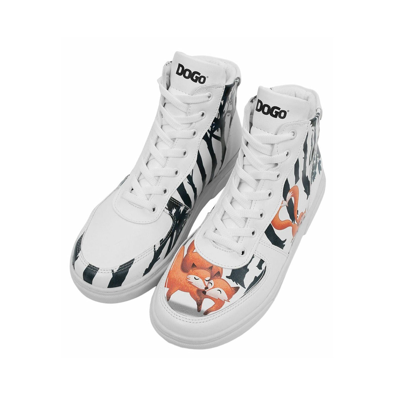 DOGO Ace Vegan Boots Orange Stiefelette