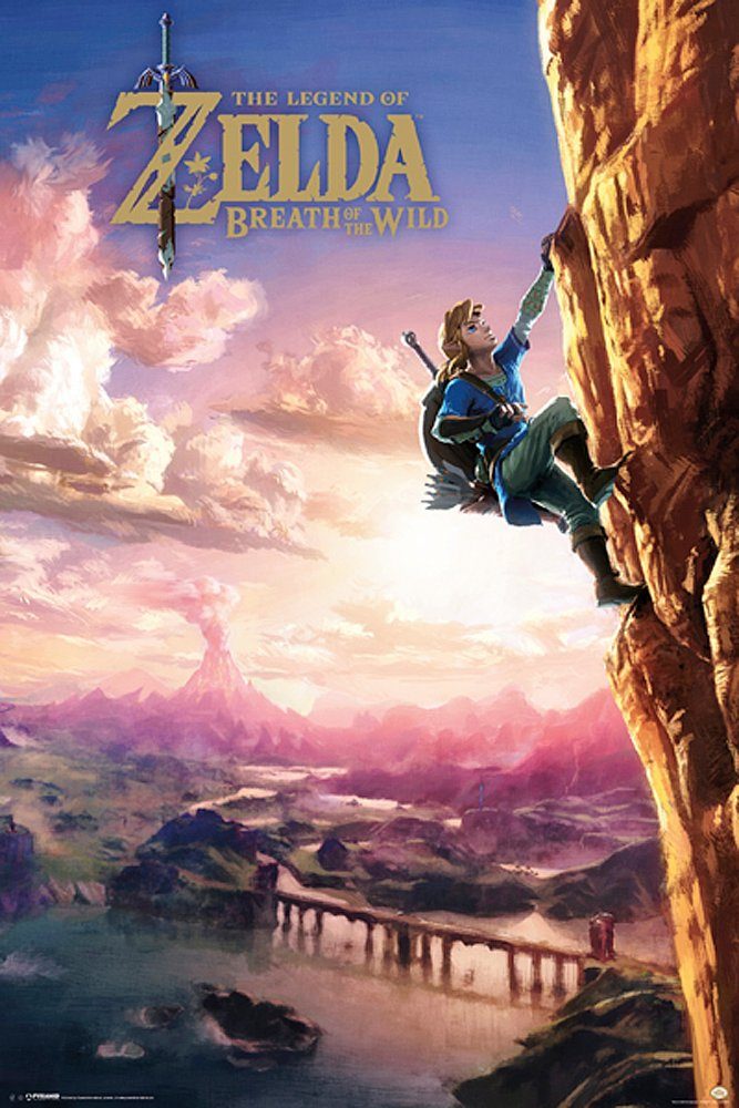 PYRAMID Poster The Legend of Zelda Poster Breath Of The Wild 61 x 91,5 cm