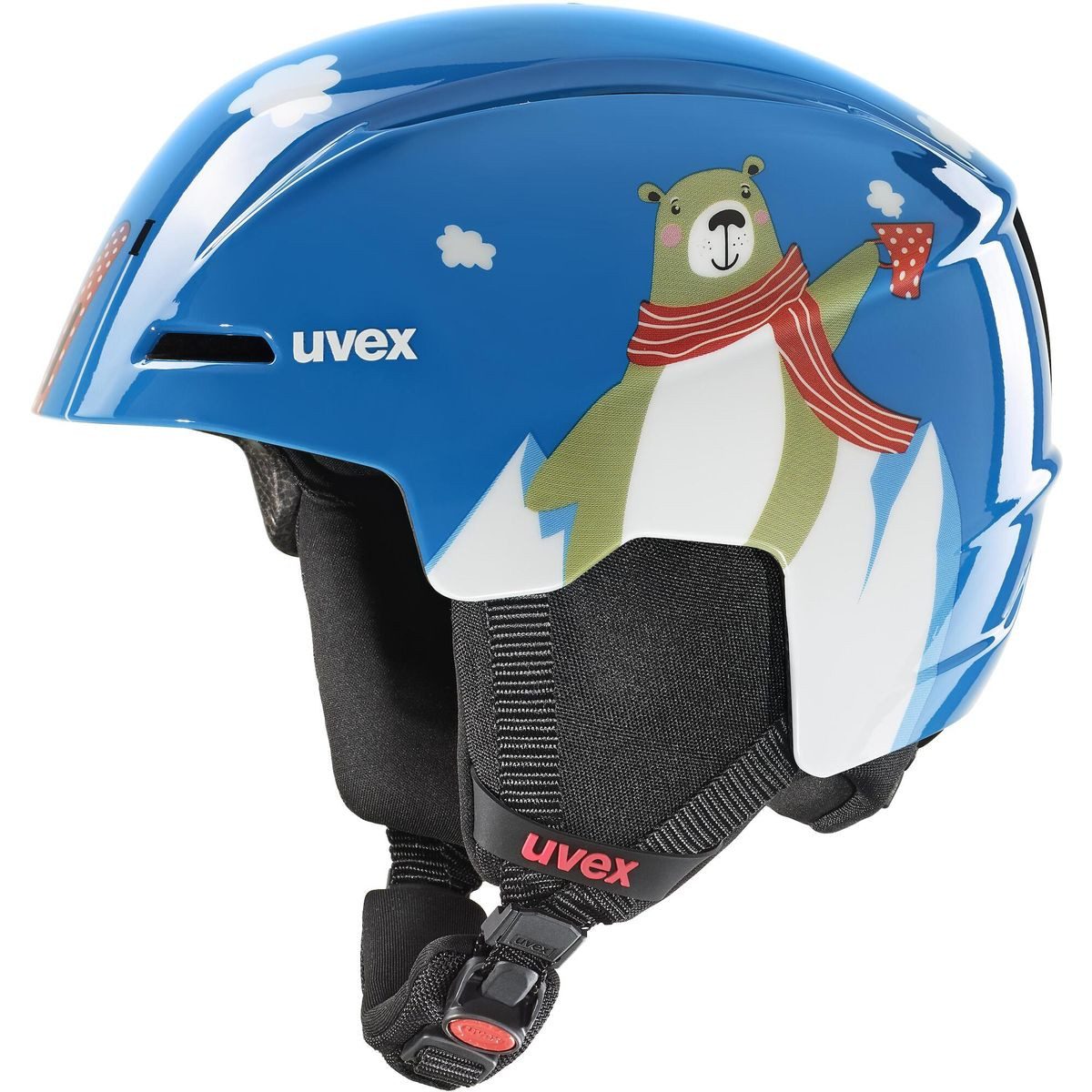 Uvex Skihelm Viti, Leichter und sicherer Kinder-Skihelm mit perfektem Sitz, einfacher