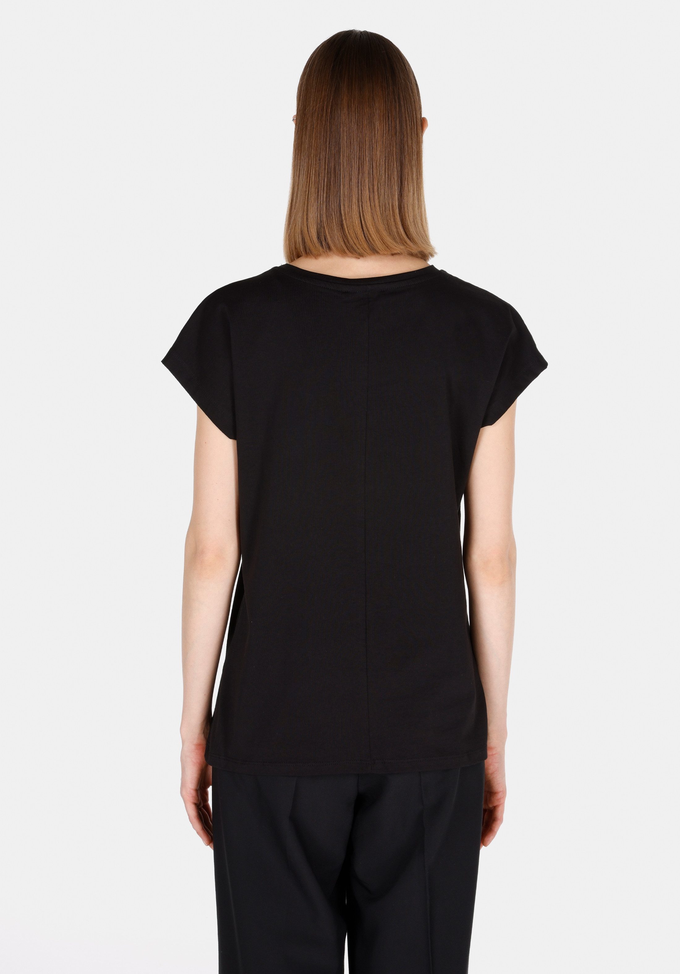Colins T-Shirt Colins Regular Fit Rundhals bedrucktes Damen-Kurzarm-T-Shirt