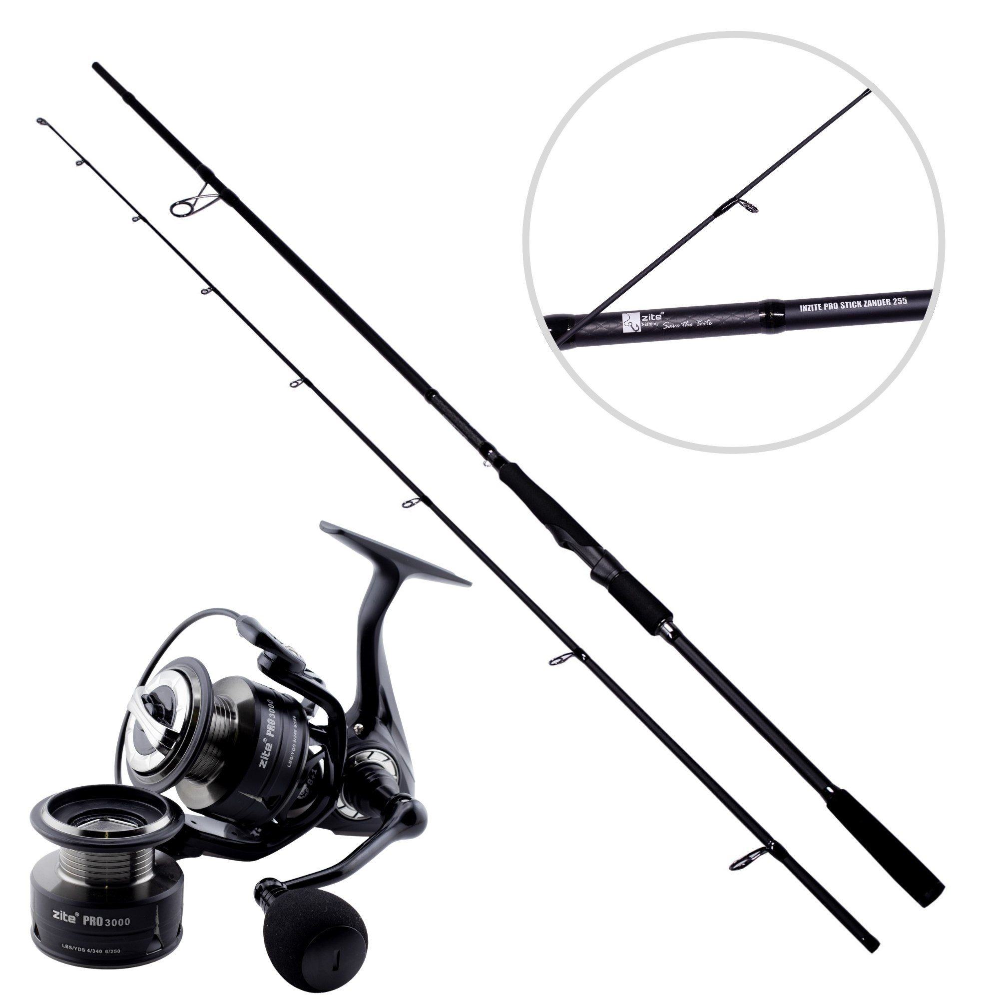 Pro Stick Zander + Reel Pro 3000
