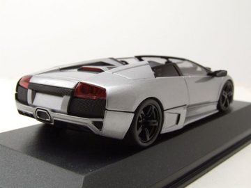 Minichamps Modellauto Lamborghini Murcielago LP640 Roadster 2007 grau metallic Modellauto, Maßstab 1:43