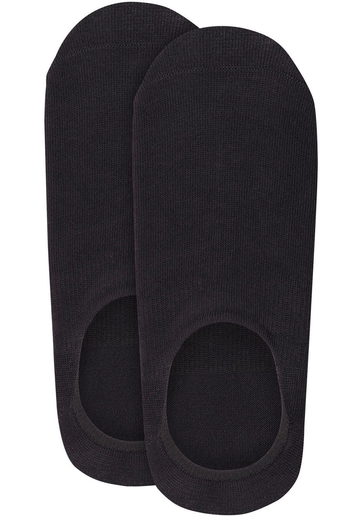 Camano Füßlinge comfort (4-Paar) mit verstärkter Ferse für Langlebigkeit