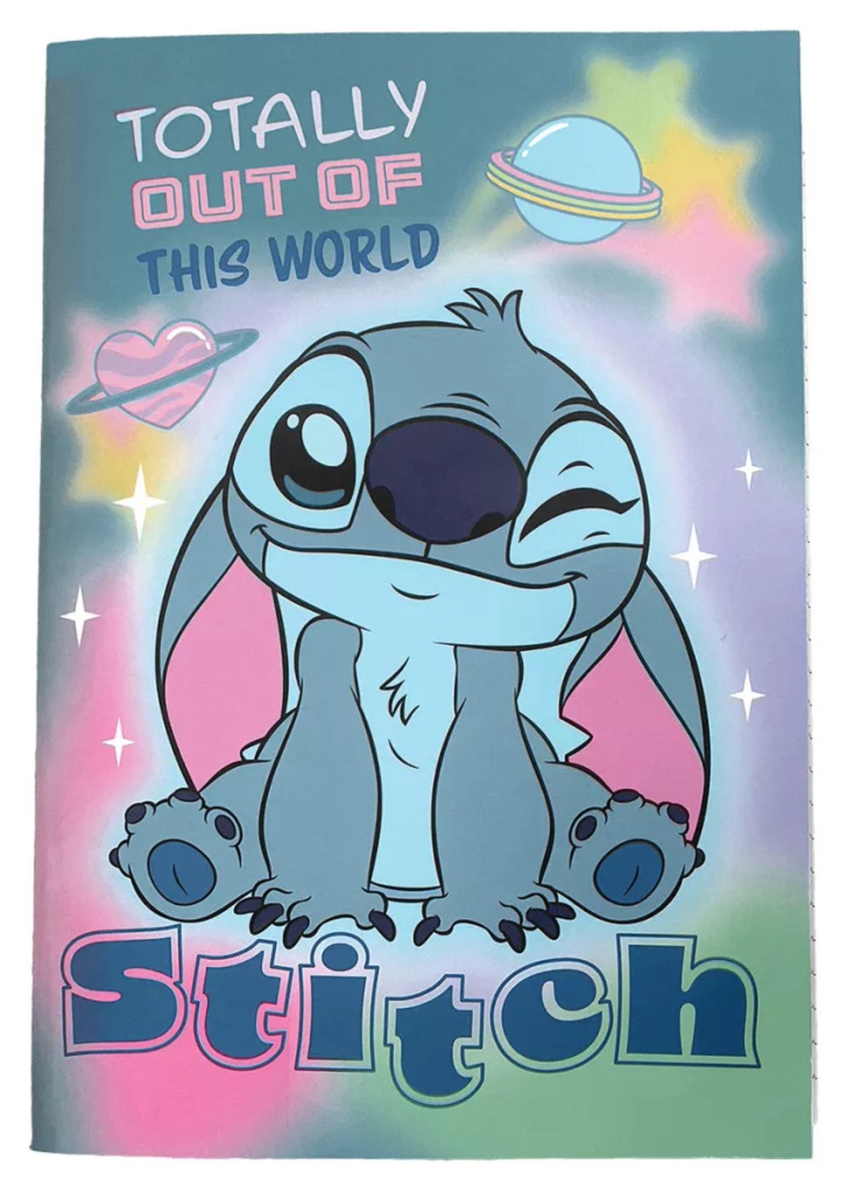 Disney Kreativset Disney Lilo und Stitch This World B/5 liniertes Notizbuch 40 Blätter
