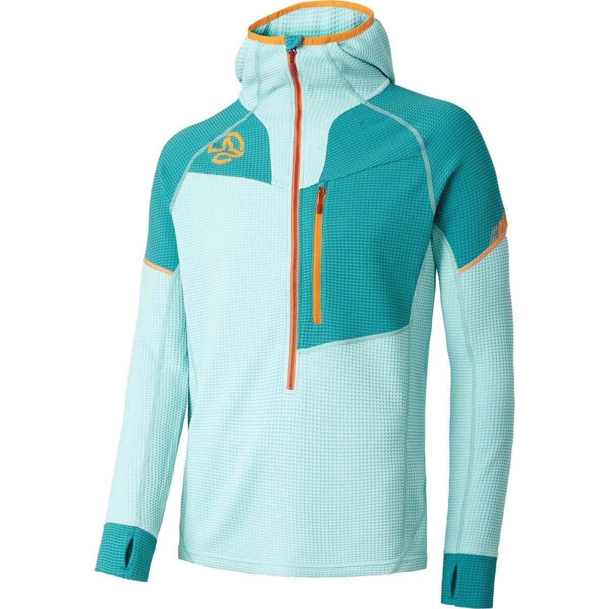 TERNUA Fleecejacke Rapid TOP M Leichtes, schnelltrocknendes T-Shirt mit Kapuze, ideal für
