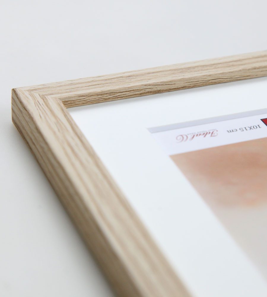 IDEAL TREND Bilderrahmen Holzbilderrahmen mit Passepartout Elegantes Design günstig online kaufen