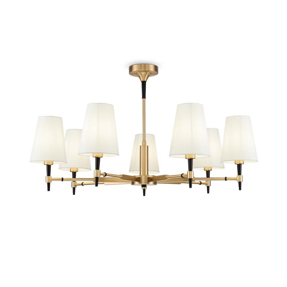 Maytoni Kronleuchter, Leuchtmittel nicht inklusive, Pendelleuchte Pendellampe Kronleuchter Deckenlampe Metall messing