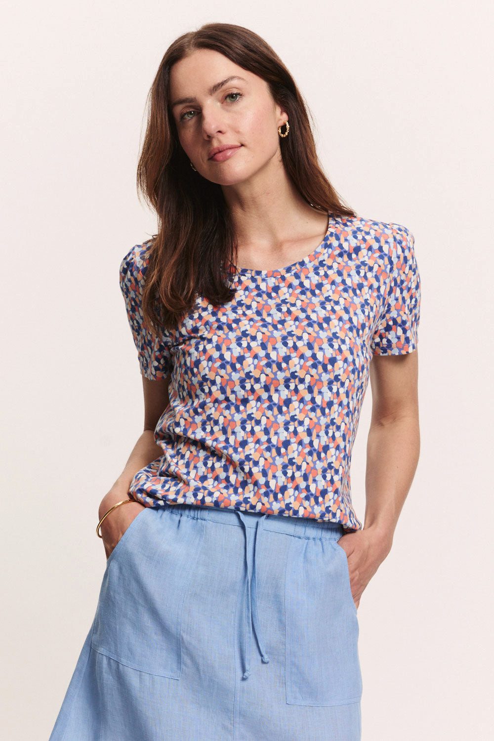Tranquillo T-Shirt Jerseyshirt Laraa aus Bio-Baumwolle GOTS-zertifizierte Bio-Baumwolle