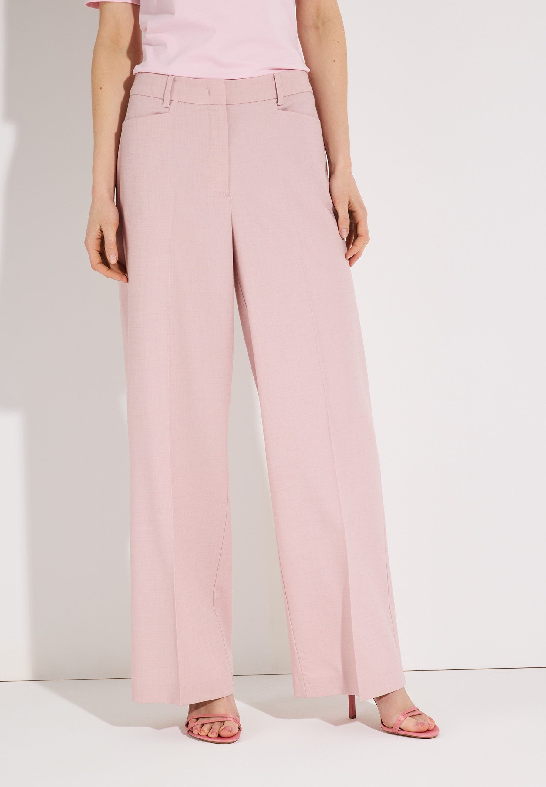 MORE&MORE Bundfaltenhose