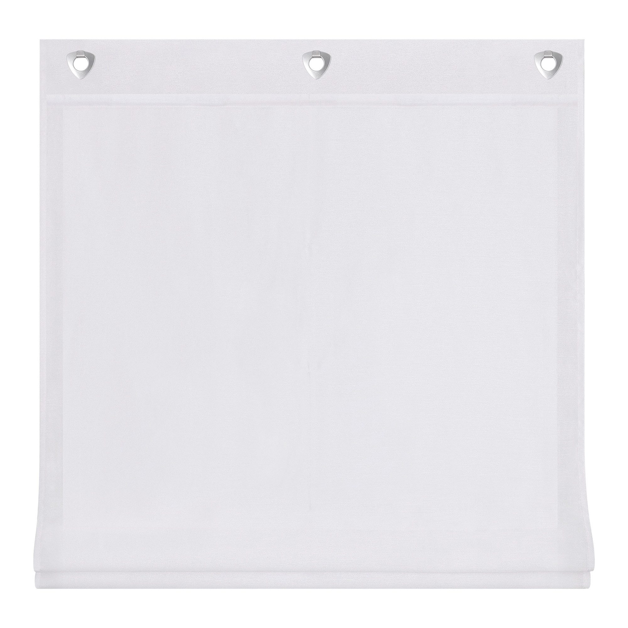 Joyswahl Raffrollo, mit Hakenaufhängung, Uni Strukturiertes Gewebe Gardinen günstig online kaufen