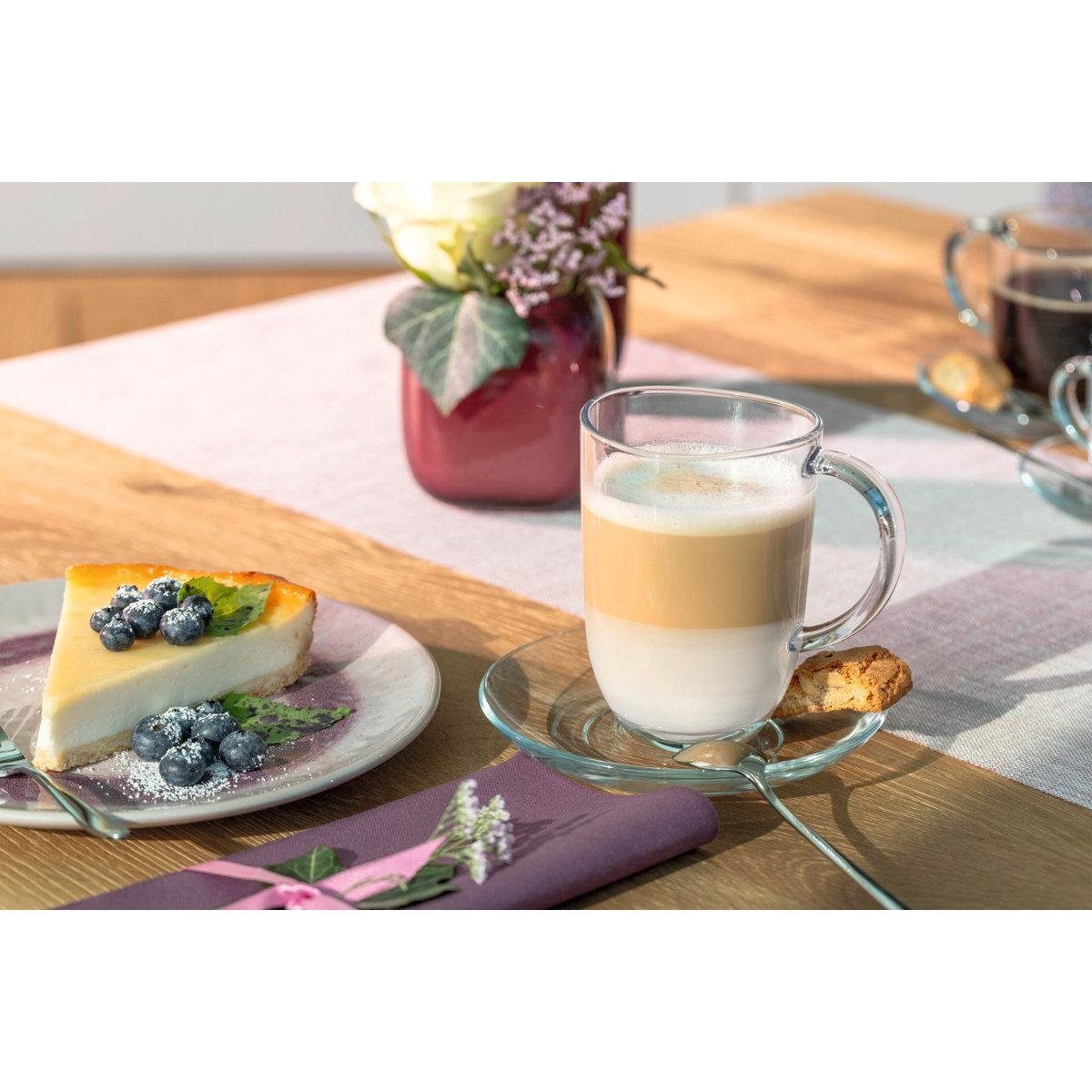 LEONARDO Frühstücksteller Leonardo Kaffee und Latte Macchiato Untertasse Napoli