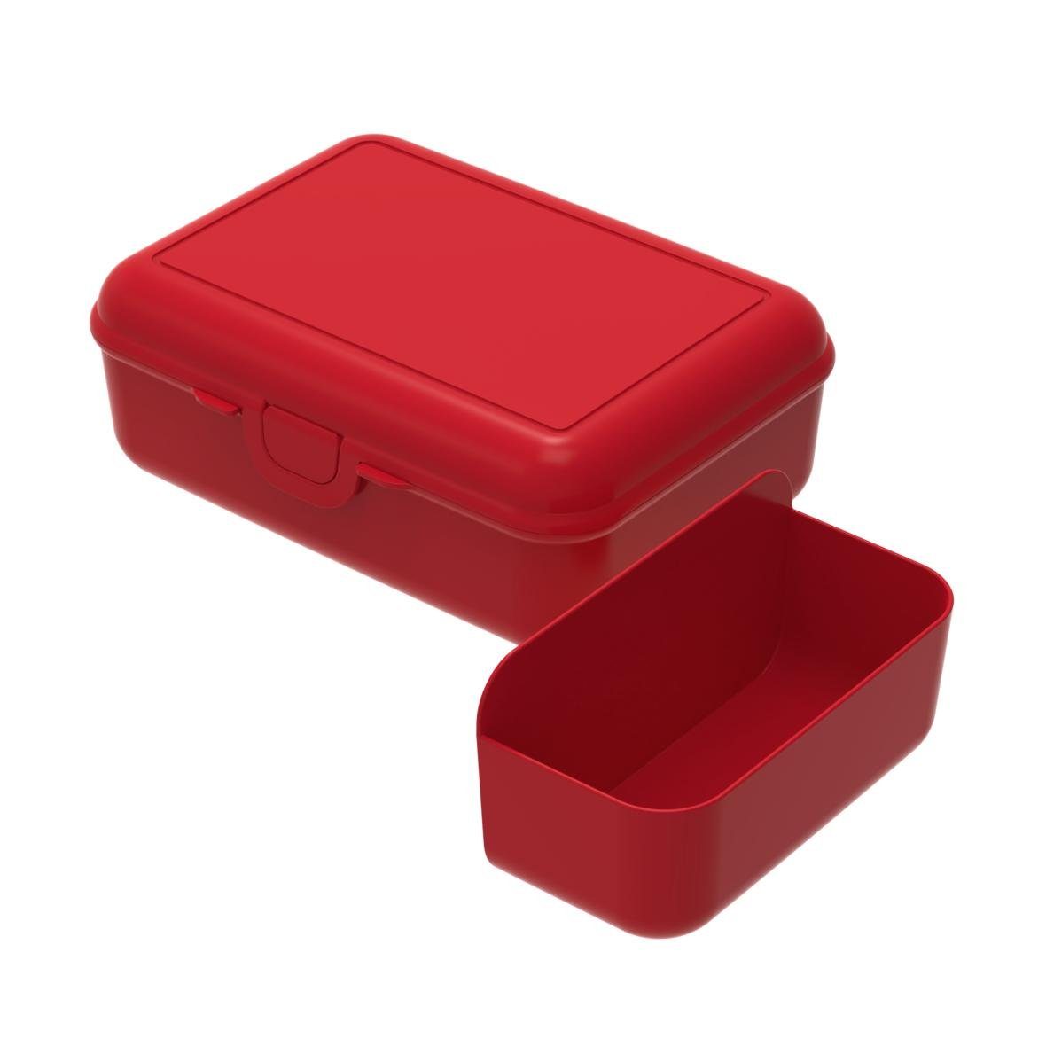 elasto Lunchbox "School-Box" 1600 ml Vorratsdose mit Trennschale Made in Germany