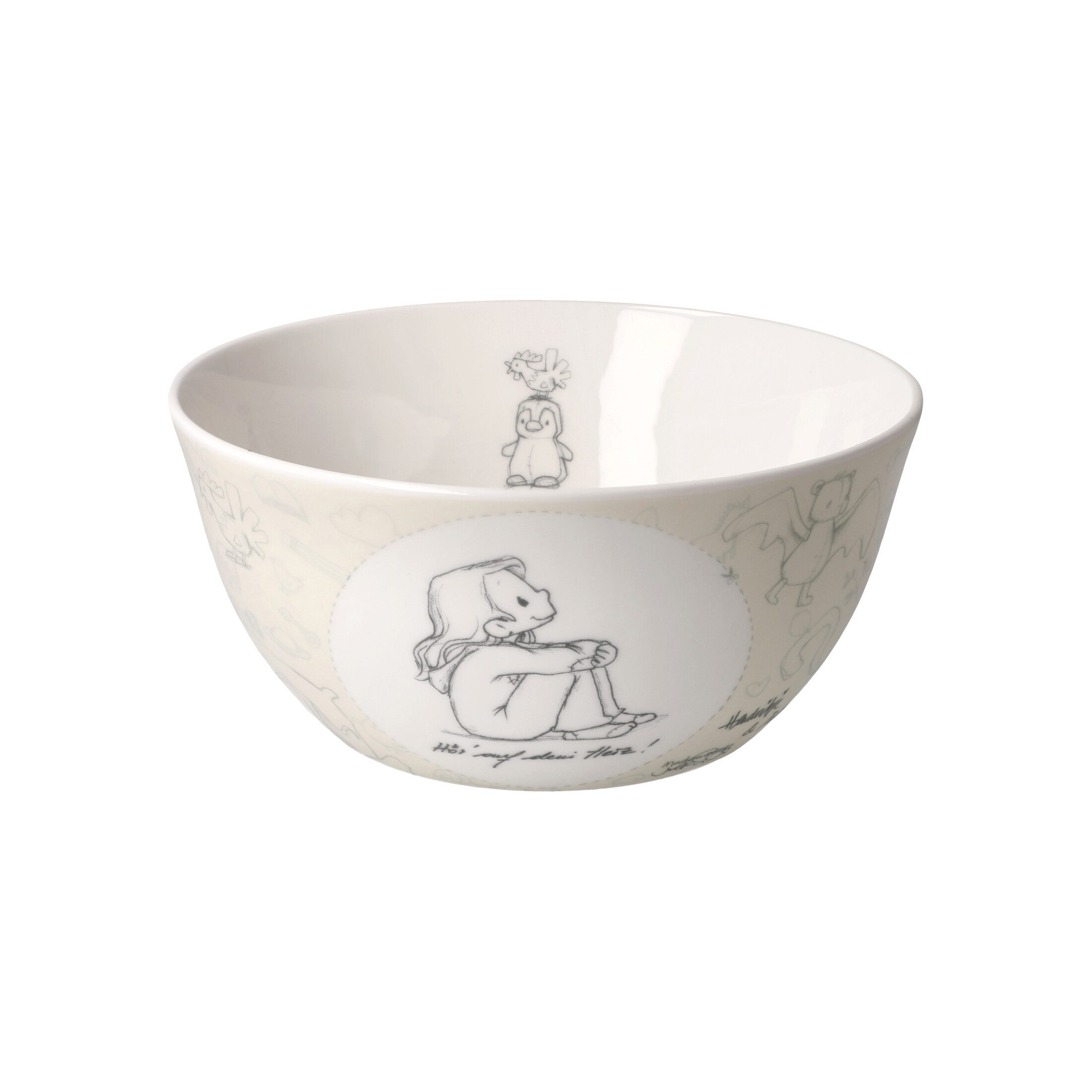 Goebel Müslischüssel Anouk, Porzellan, Anouk, mehrfarbig, Anouk, H: 7cm