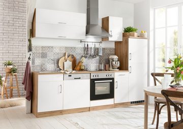 HELD MÖBEL Küchenzeile »Colmar«, mit E-Geräten, Breite 270 cm