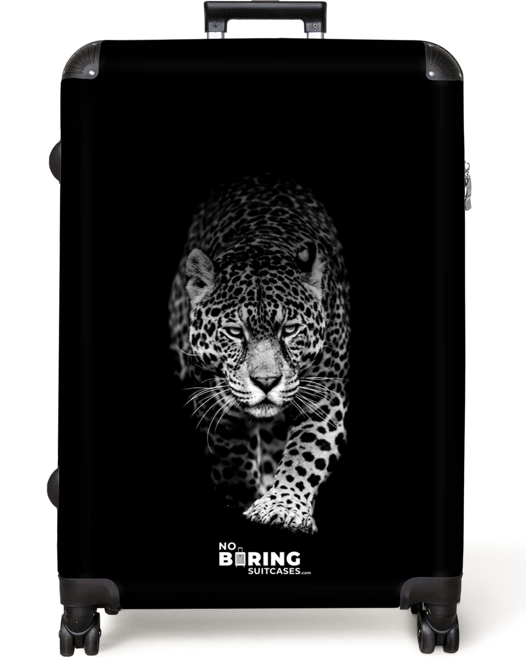 NoBoringSuitcases.com© Hartschalen-Trolley Leopard - Tiere - günstig online kaufen