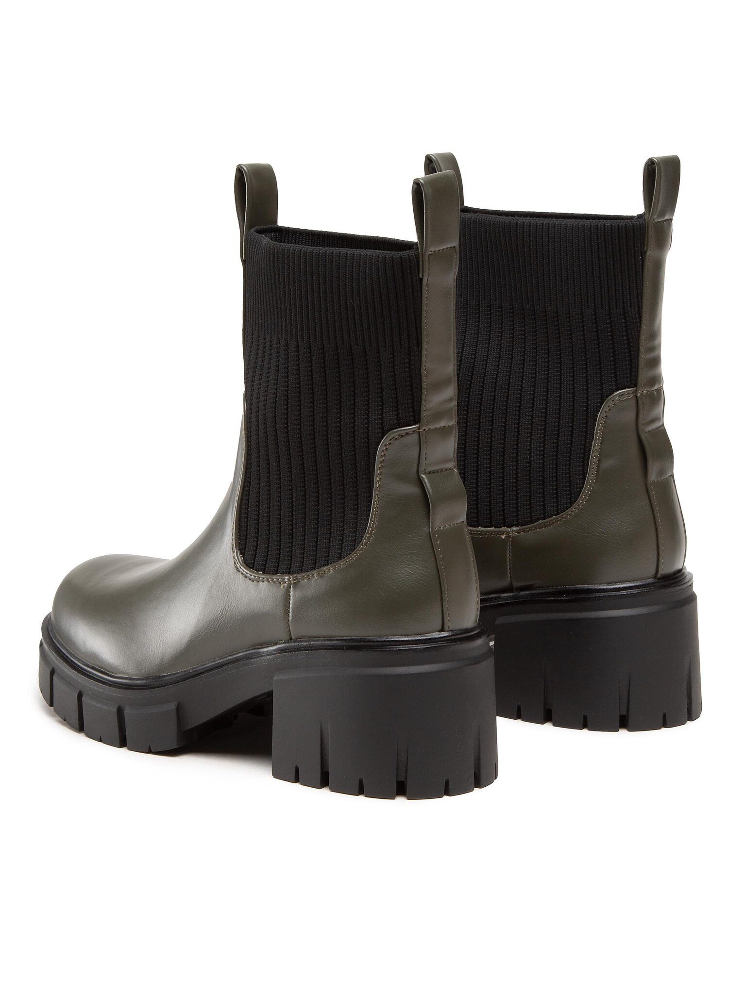 DeeZee Stiefeletten ZAL90101-1 Dark Green Stiefelette