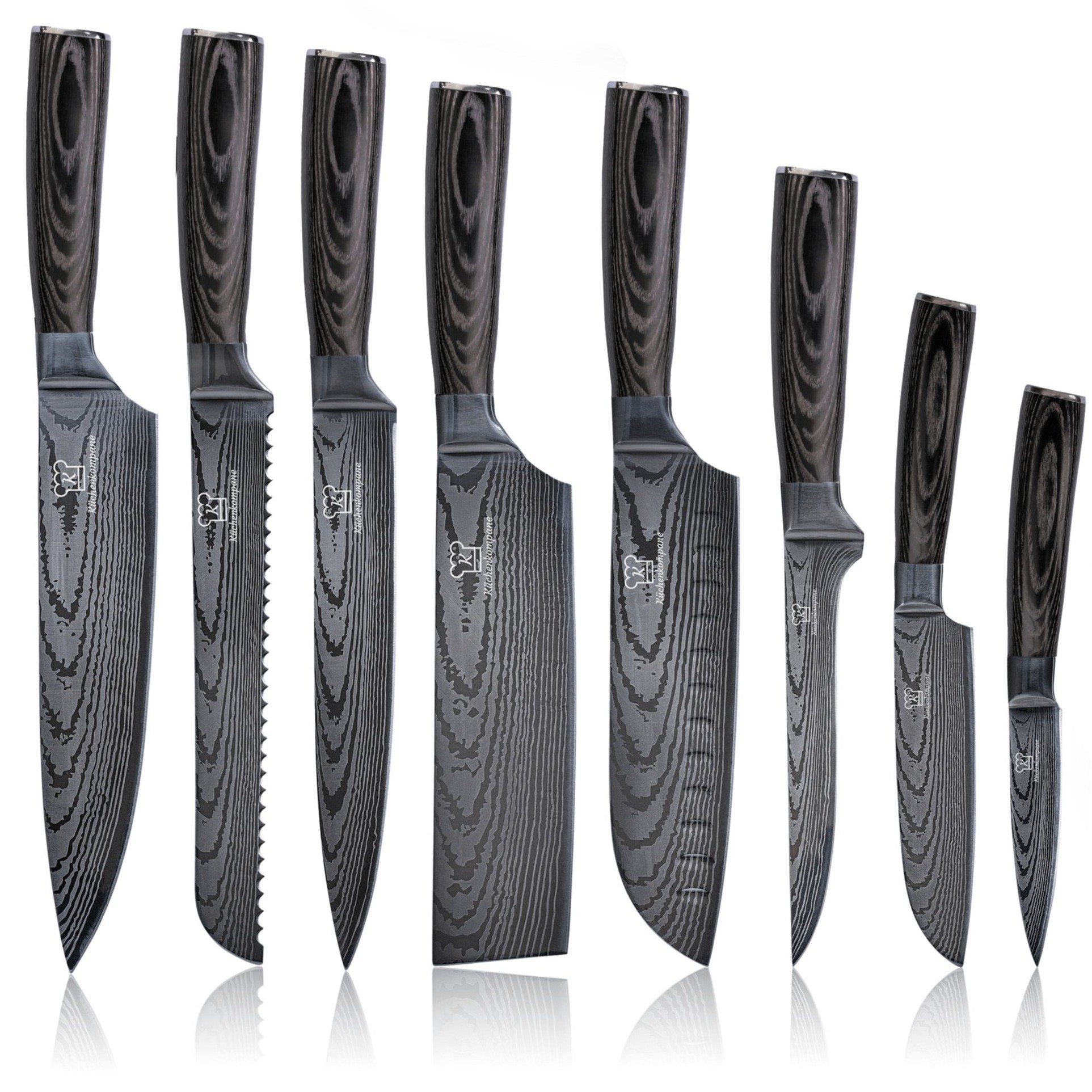 Küchenkompane Messer-Set »Kurai Messerset Premium - Asiatische ...
