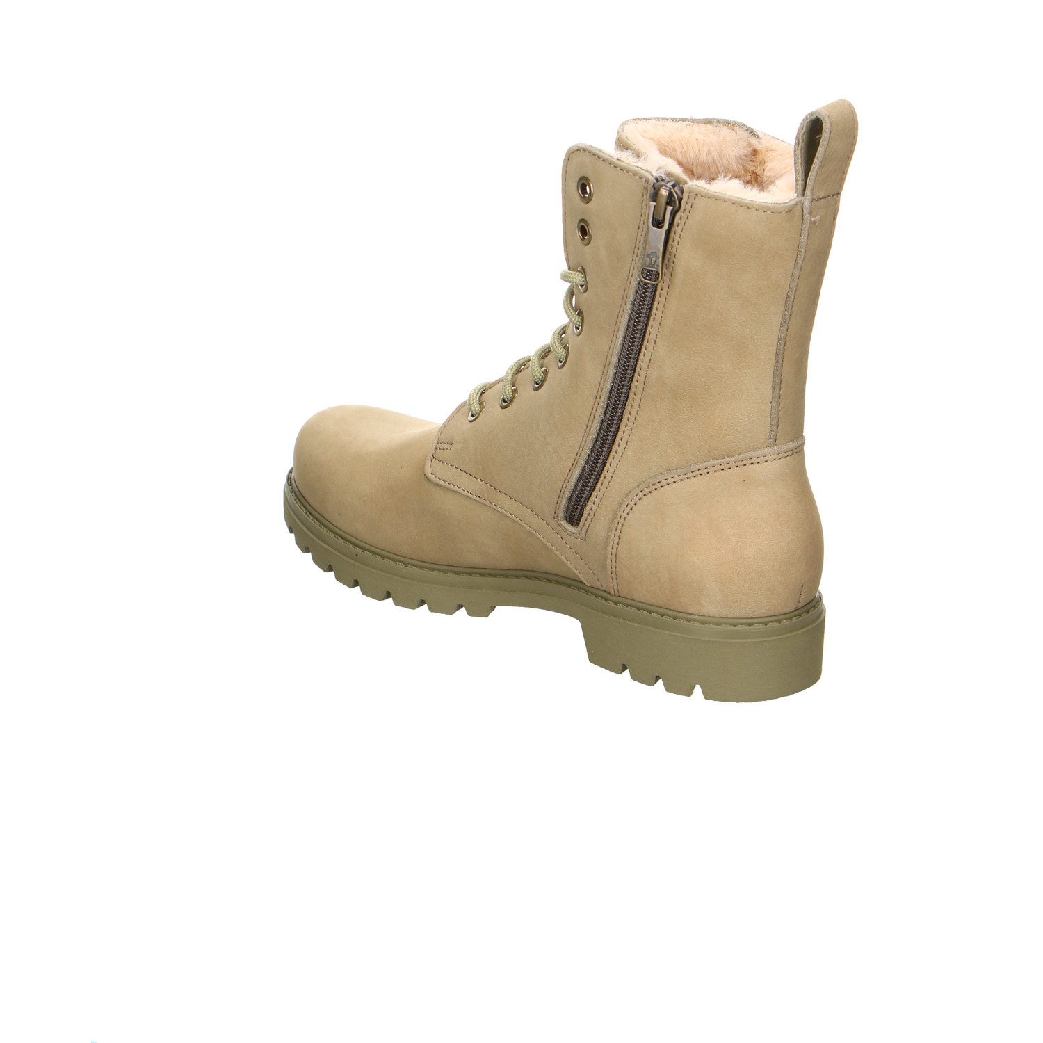 Panama Jack Panama Jack Frisia/058626 Nubuk Schnürstiefelette grün Stiefelette