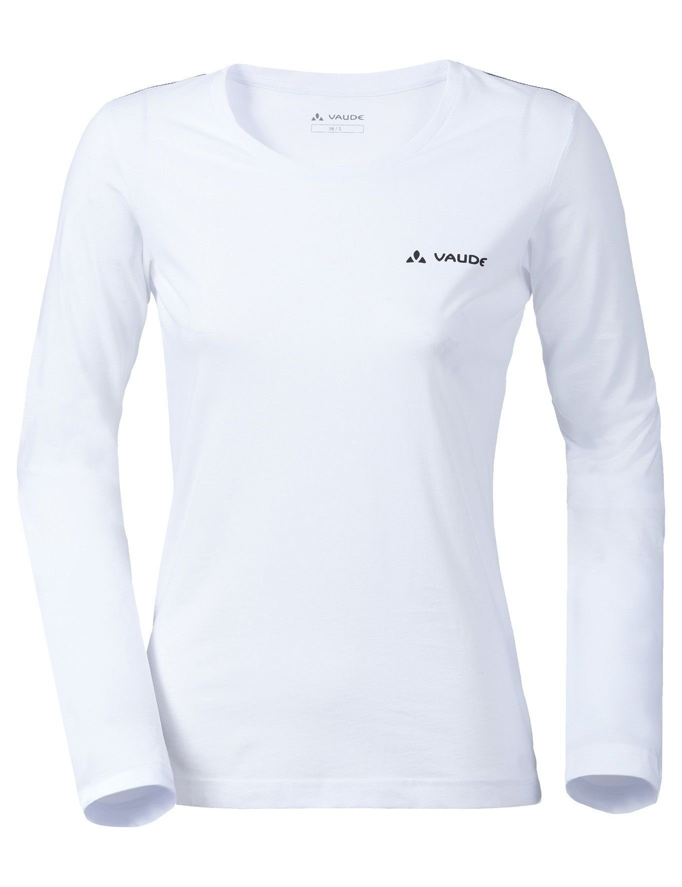 VAUDE Langarmshirt Vaude Womens Brand Long-sleeve Shirt Damen White