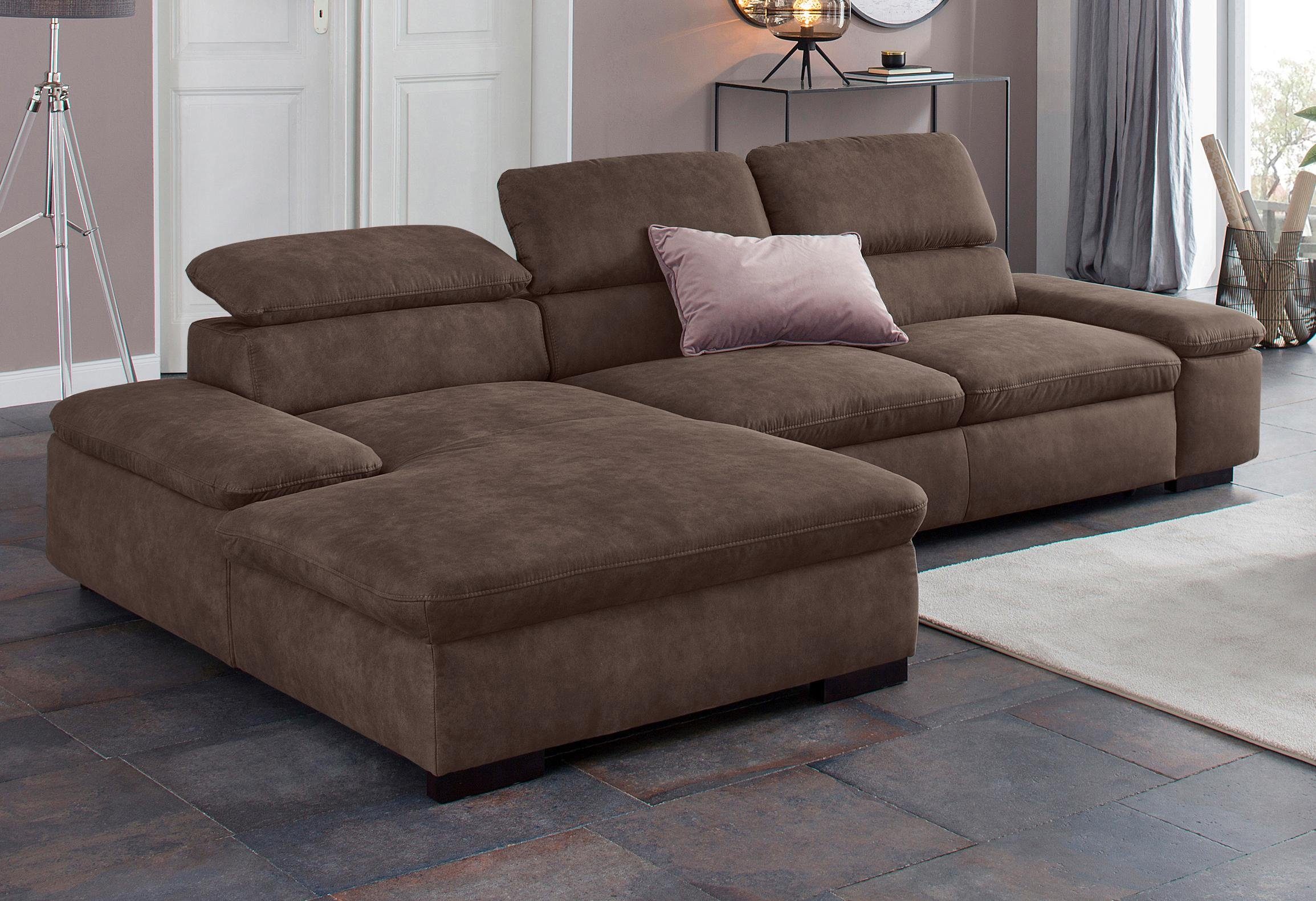 Home affaire Ecksofa Alberto L-Form, mit günstig online kaufen