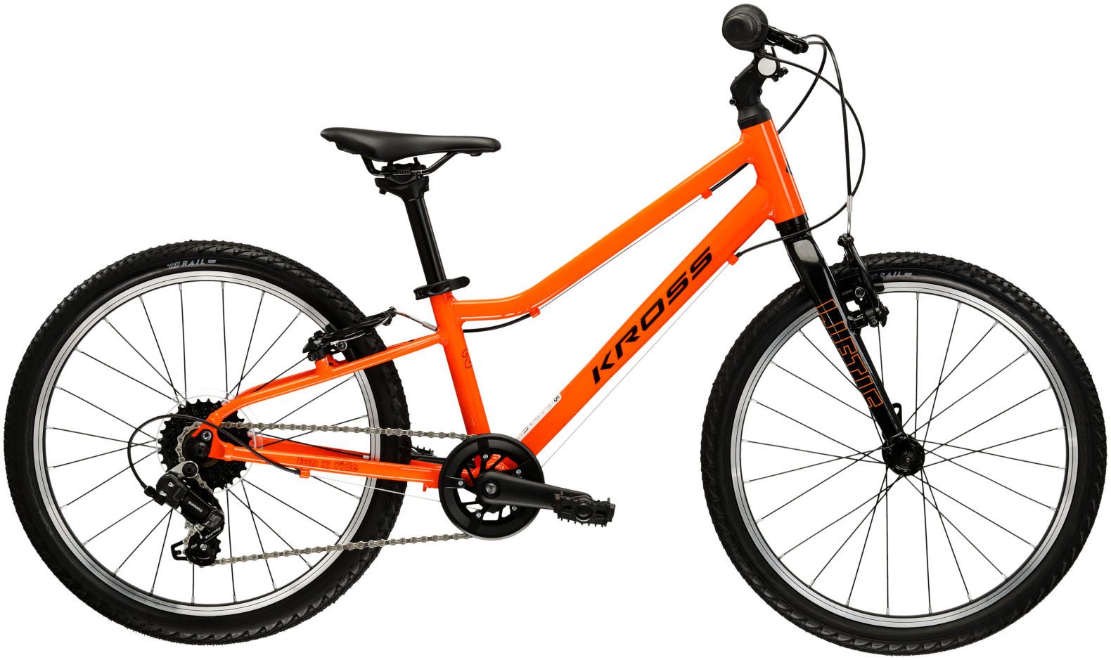 Kinderfahrrad KROSS Kinderrad Lightweight Liftie 20" orange