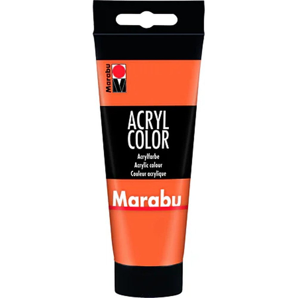Marabu Acrylfarbe Marabu Acrylfarbe orange 100 ml