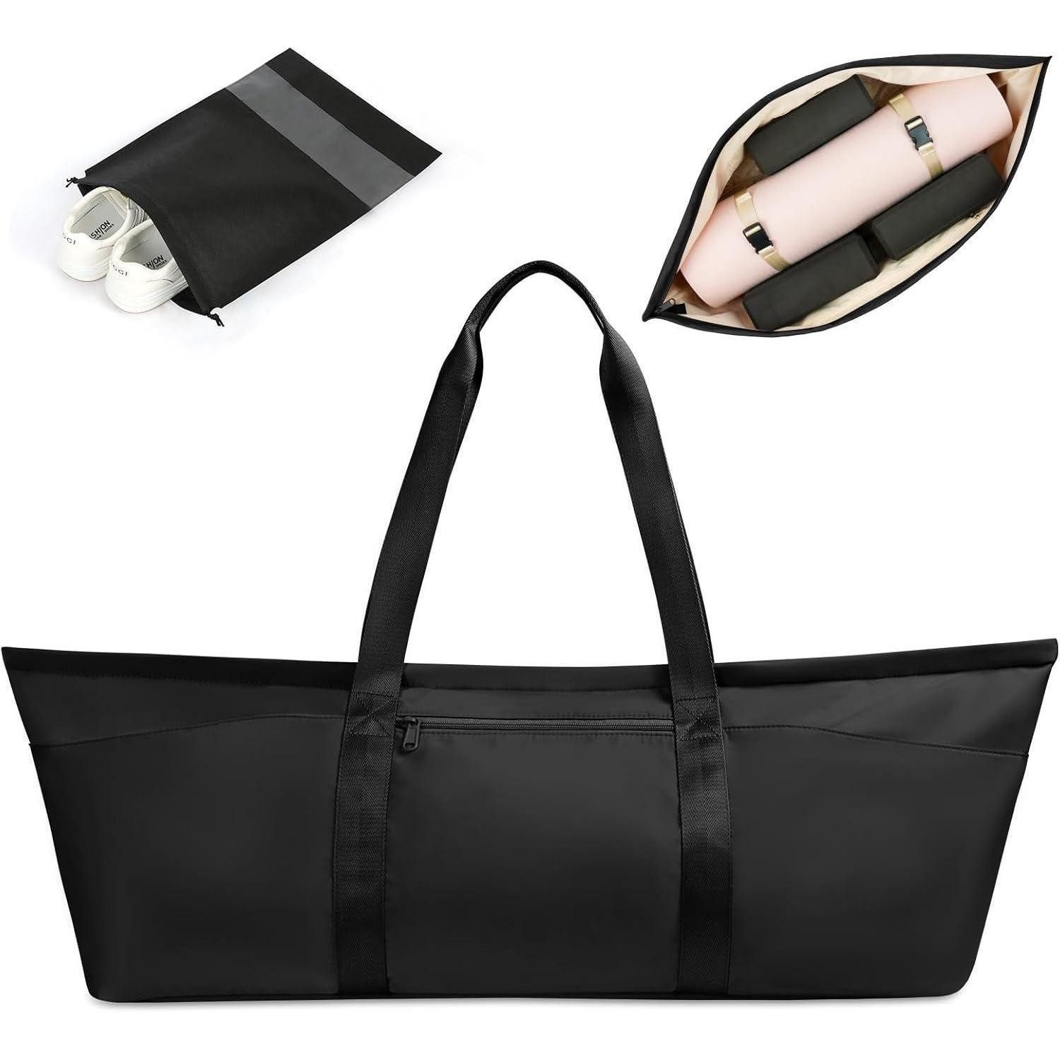 LuxusKollektion Yogatasche Sporttasche Damen Yoga Tasche Groß mit Nassfach und Schuhtasche