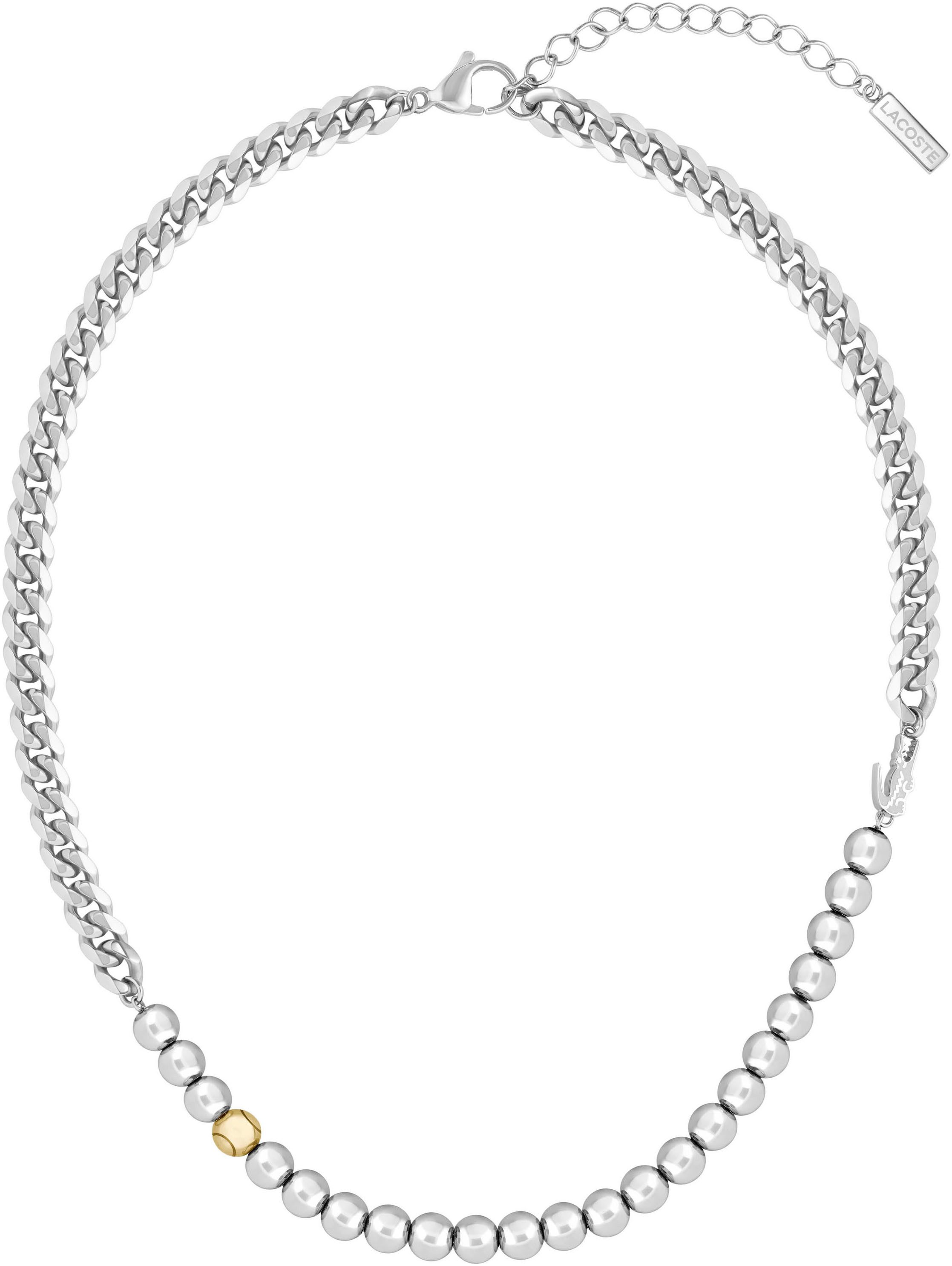 Lacoste Edelstahlkette ORBE, 2040335 sil...