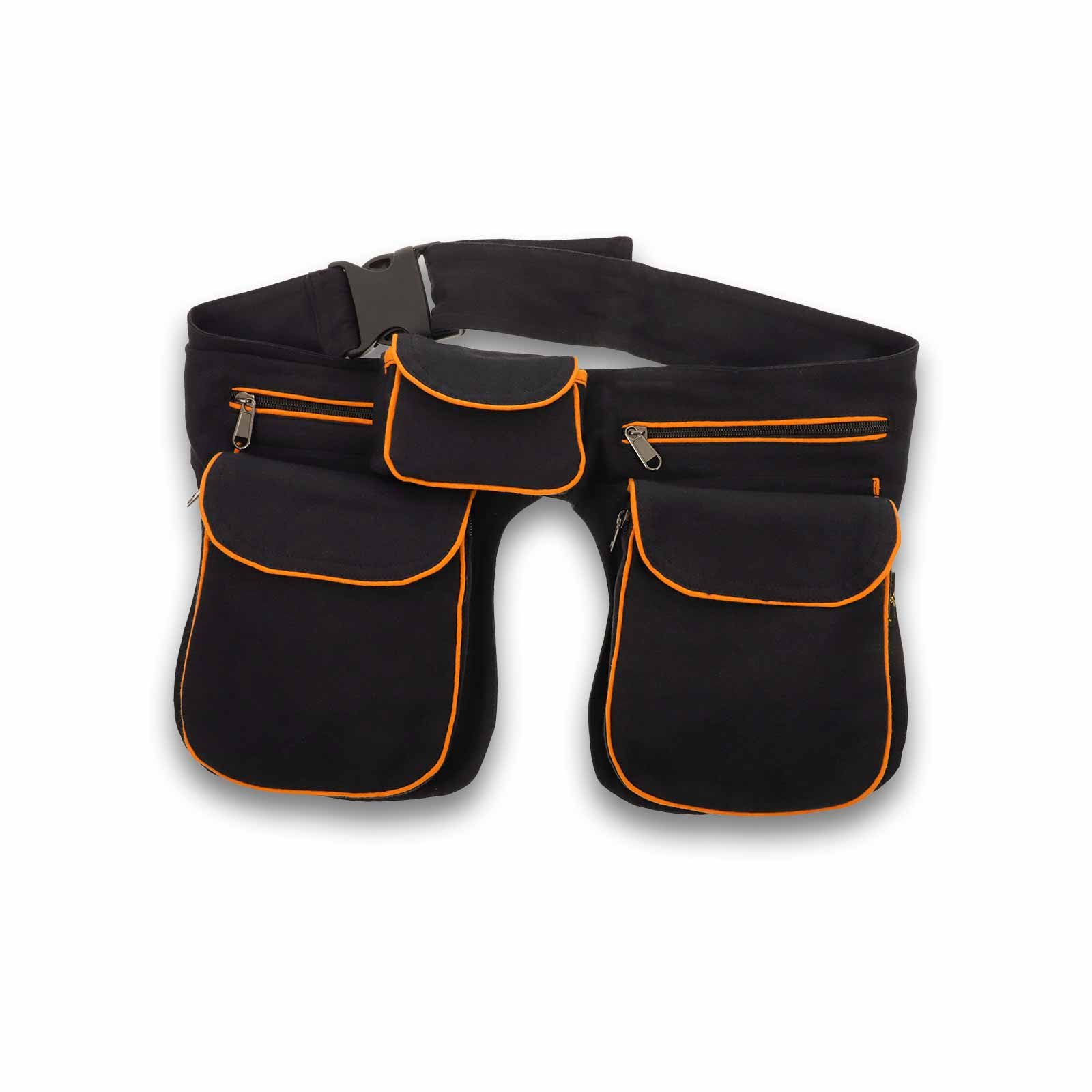 Bauchtasche Doppel Bauchtasche Gürtelt/Festivaltasche Hippie Hüfttasche Hipbag