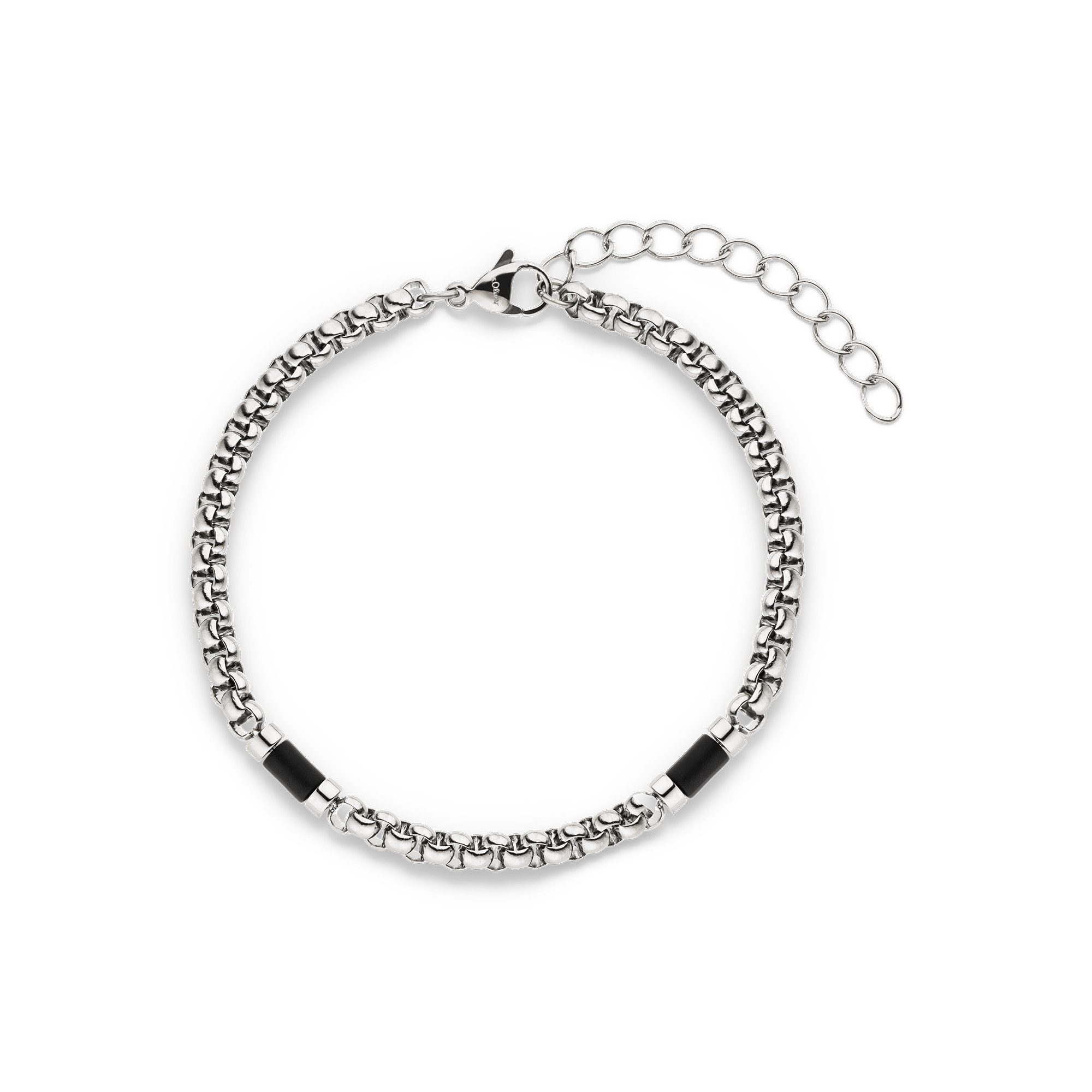s.Oliver Armband Schmuck Geschenk Edelstahl Basic Stones, mit Tigerauge