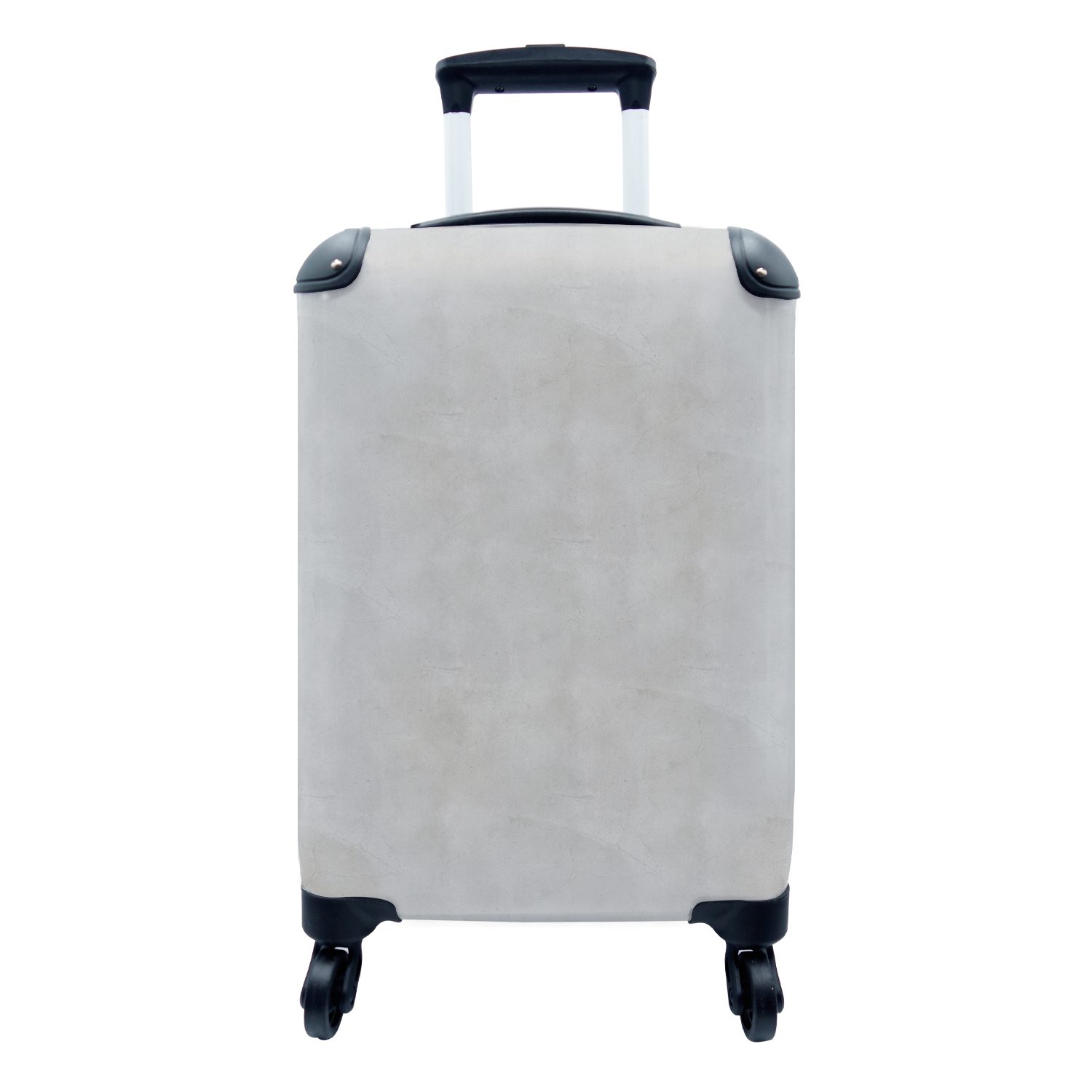 MuchoWow Handgepäckkoffer Stein - Muster - Beton, 4 Rollen, Reisetasche mit rollen, Handgepäck für Ferien, Trolley, Reisekoffer